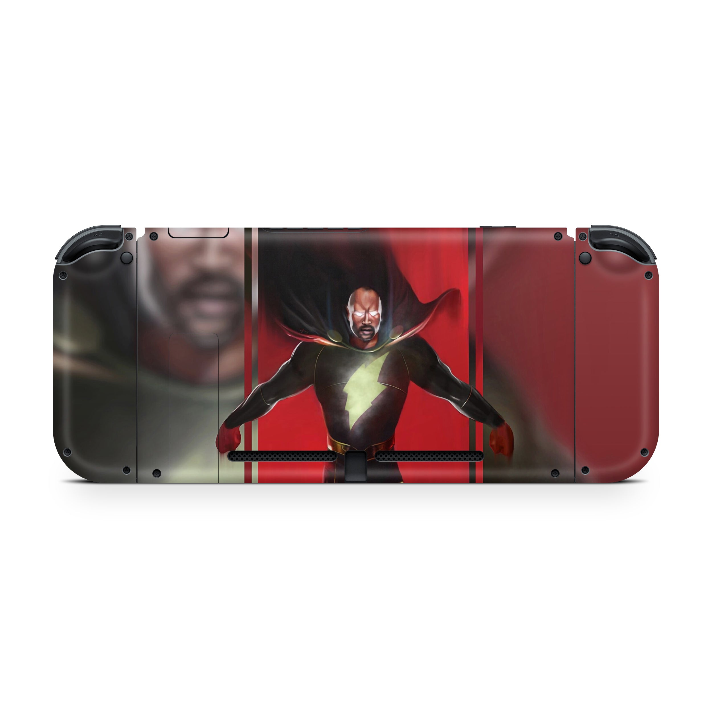 Thunder Tyrant v4 Nintendo Switch OLED Skin - Comics-inspired design