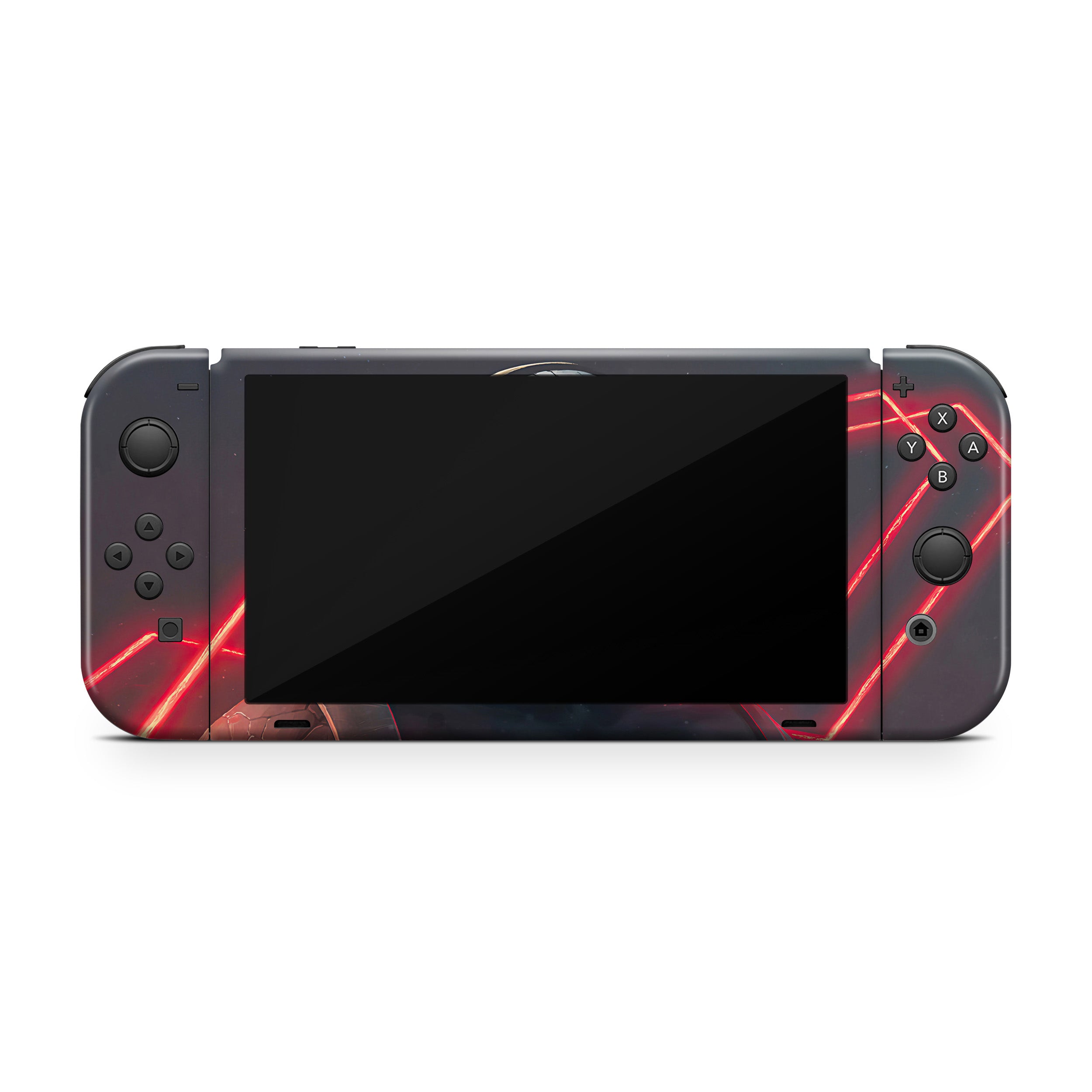Dark Tyrant v6 Nintendo Switch OLED Skin - Comics-inspired design