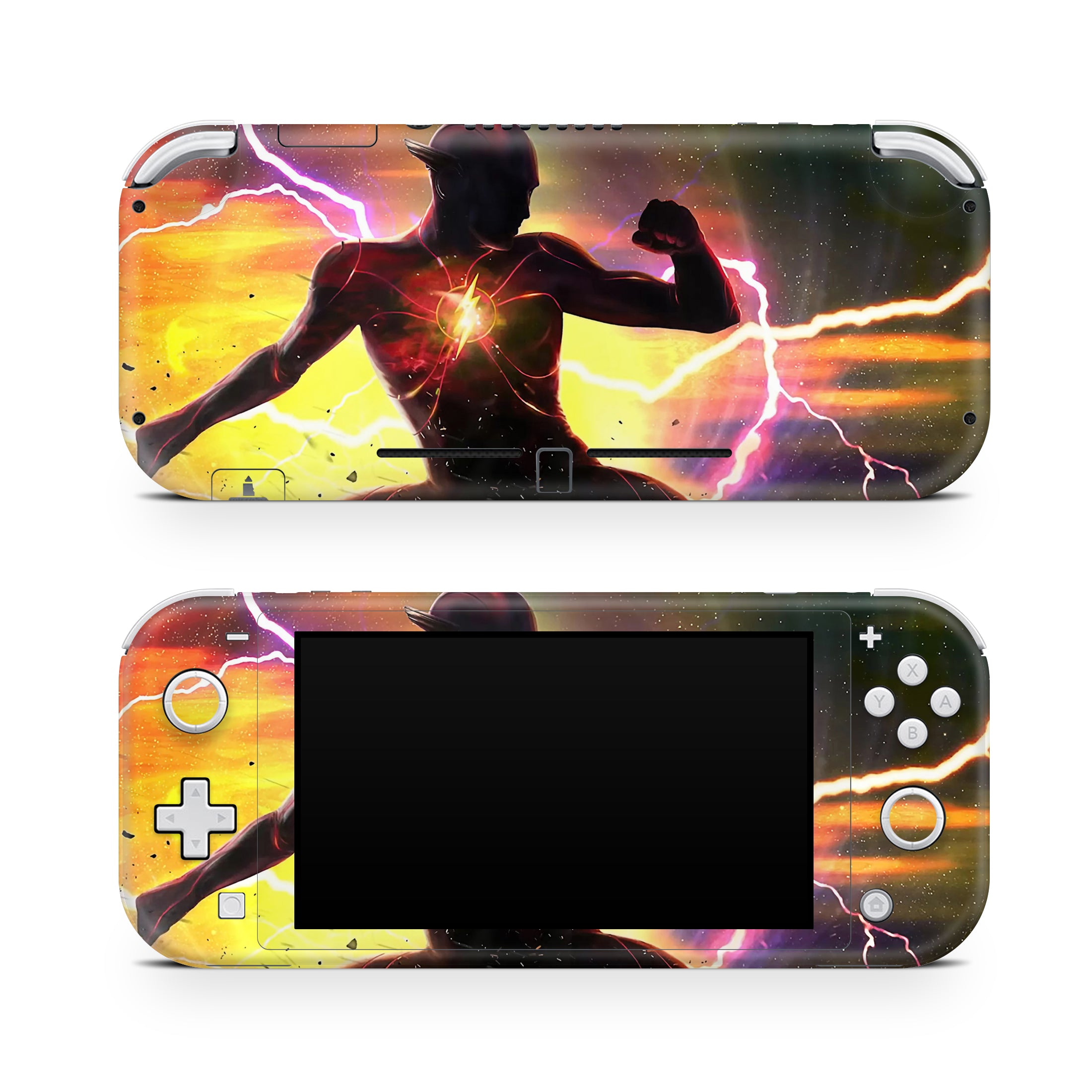 Red Velocity v6 Nintendo Switch Lite Skin - Comics-inspired design