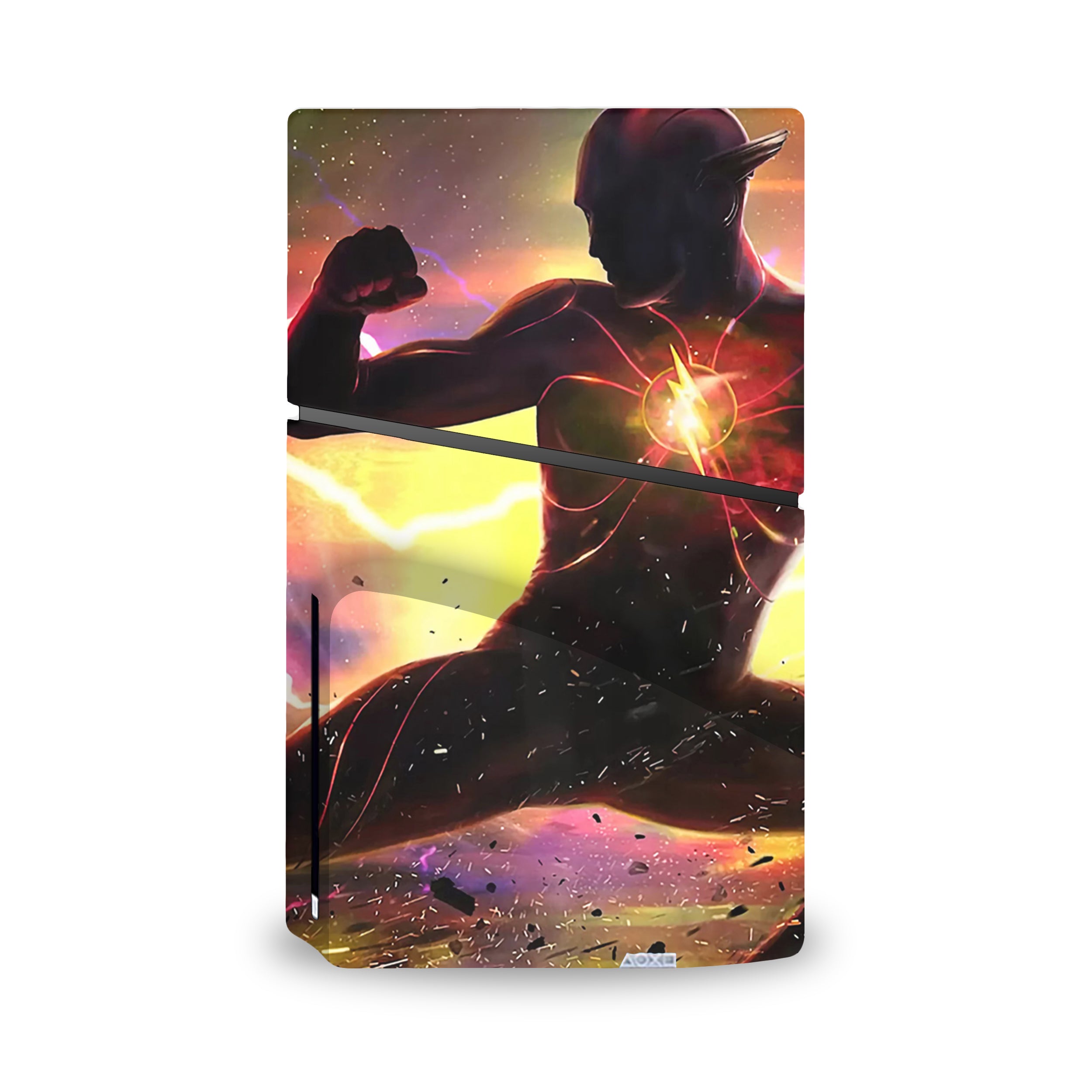 Red Velocity v6 PS5 Slim Skin - Comics-inspired design