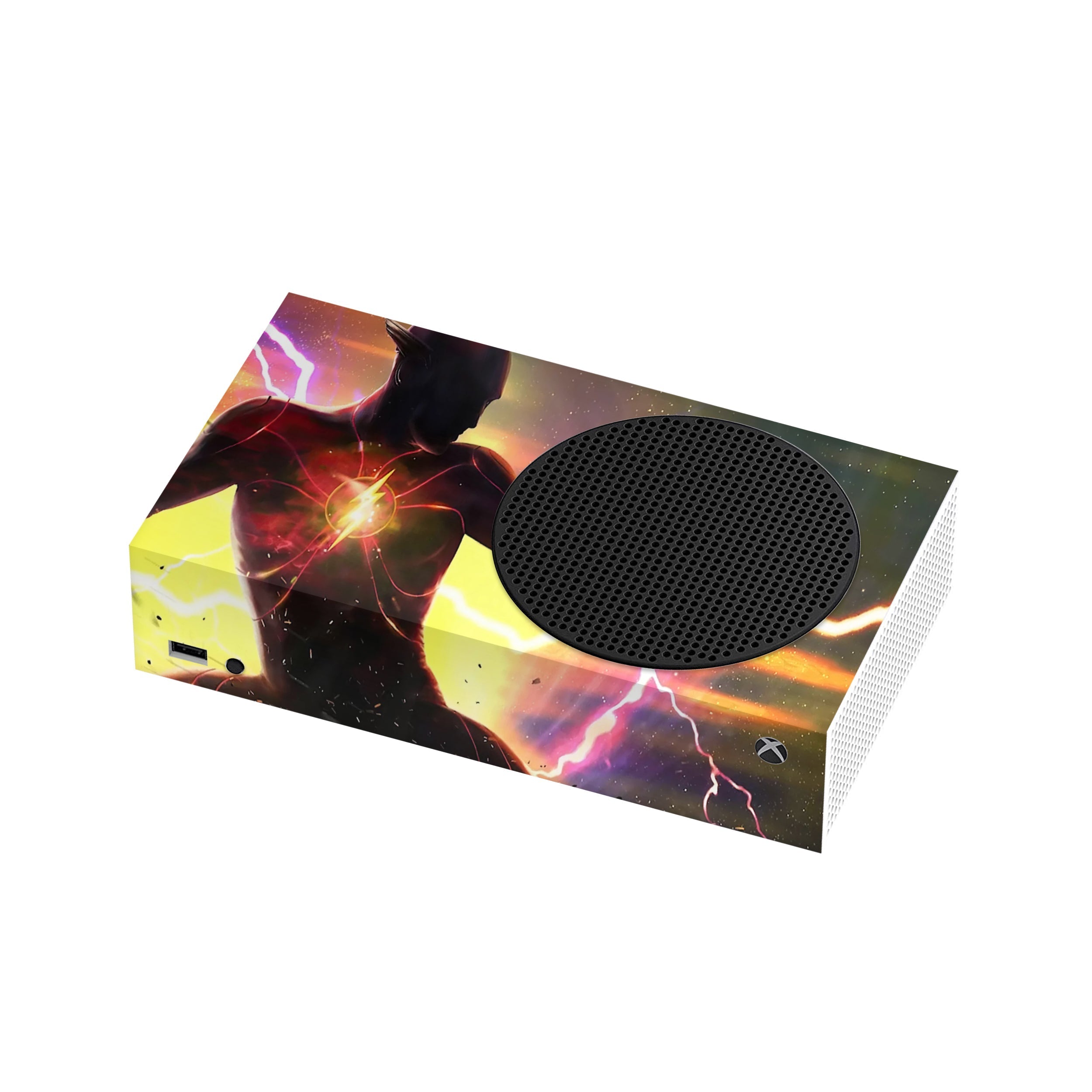 Red Velocity v6 Xbox Series S Skin - Comics-inspired design