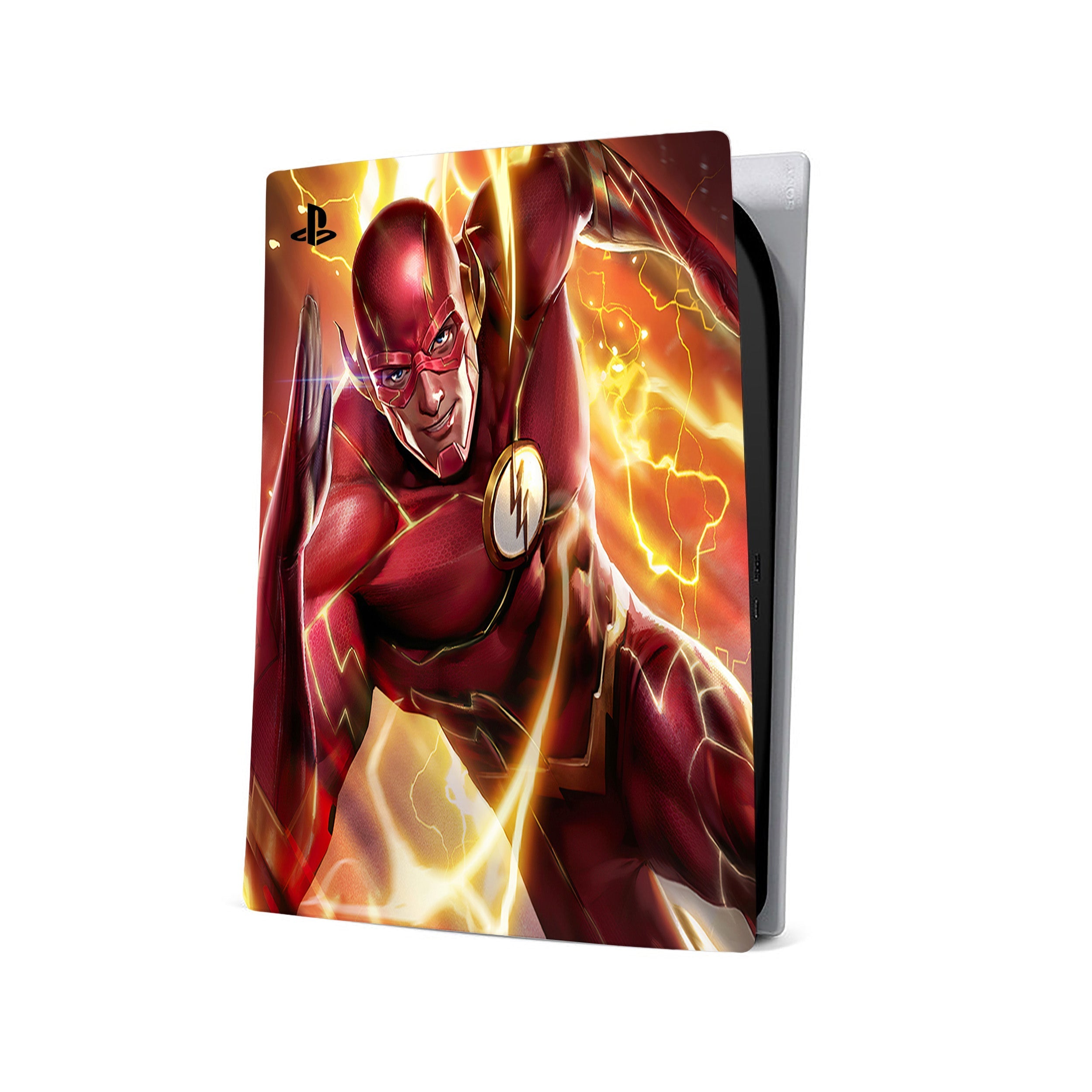 Red Velocity v8 PS5 Digital Skin - Comics-inspired design