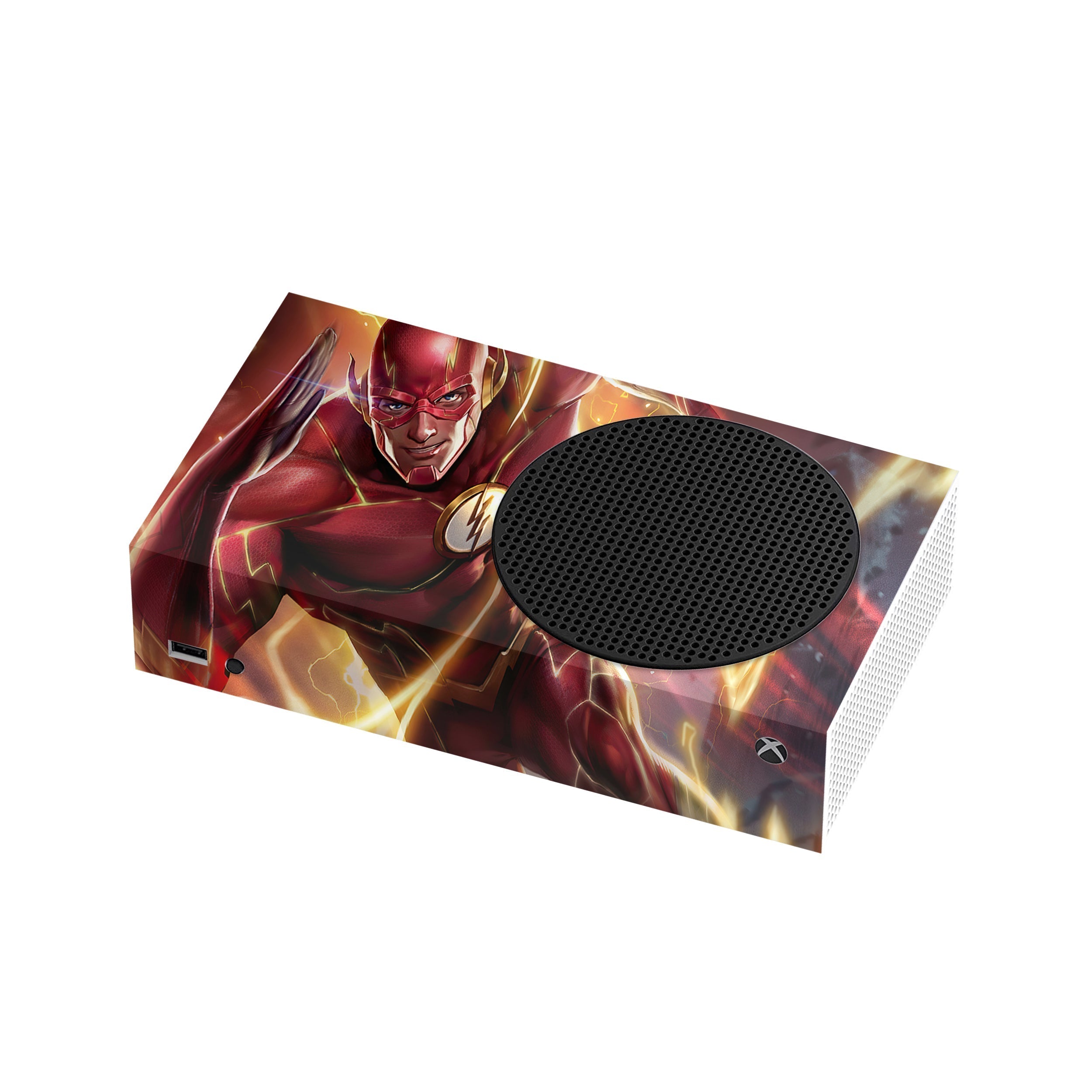 Red Velocity v8 Xbox Series S Skin - Comics-inspired design