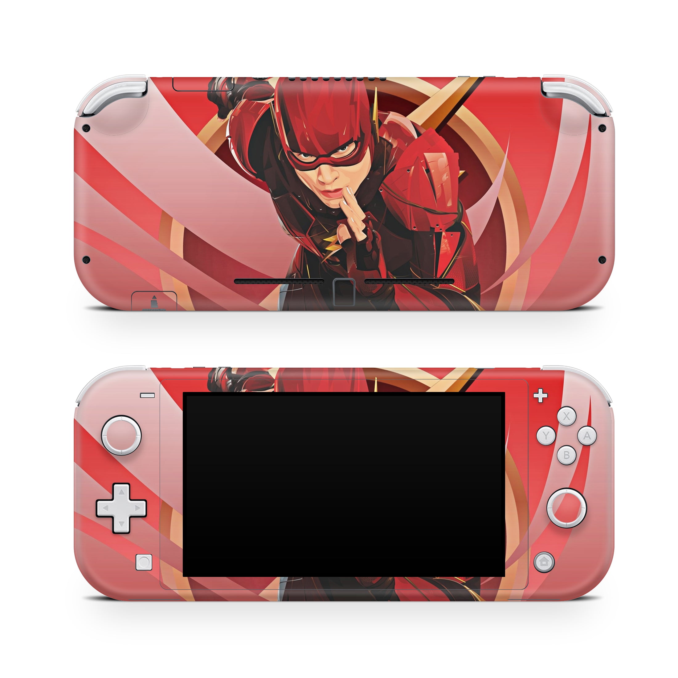 Red Velocity v9 Nintendo Switch Lite Skin - Comics-inspired design