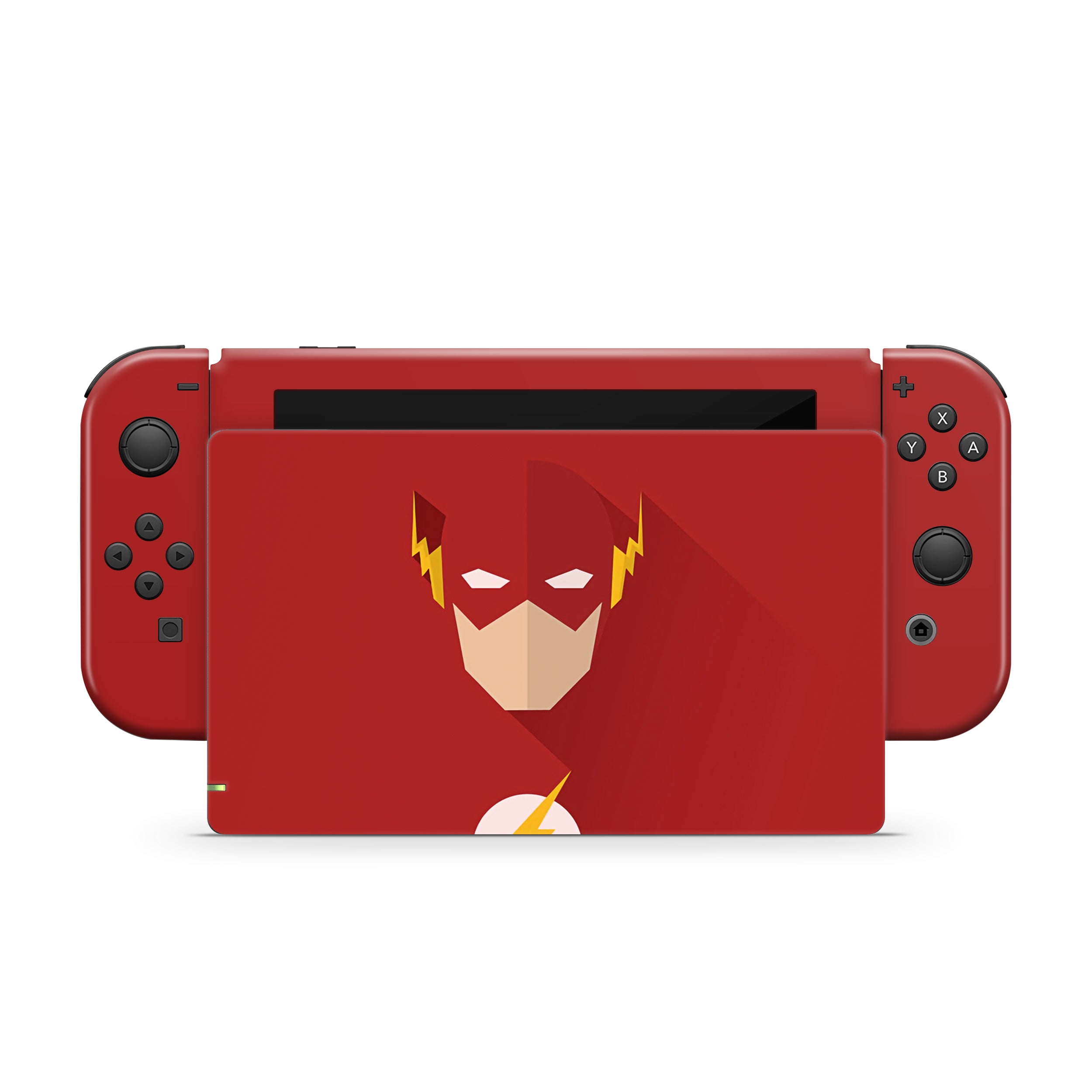 Red Velocity v10 Nintendo Switch Skin - Comics-inspired design