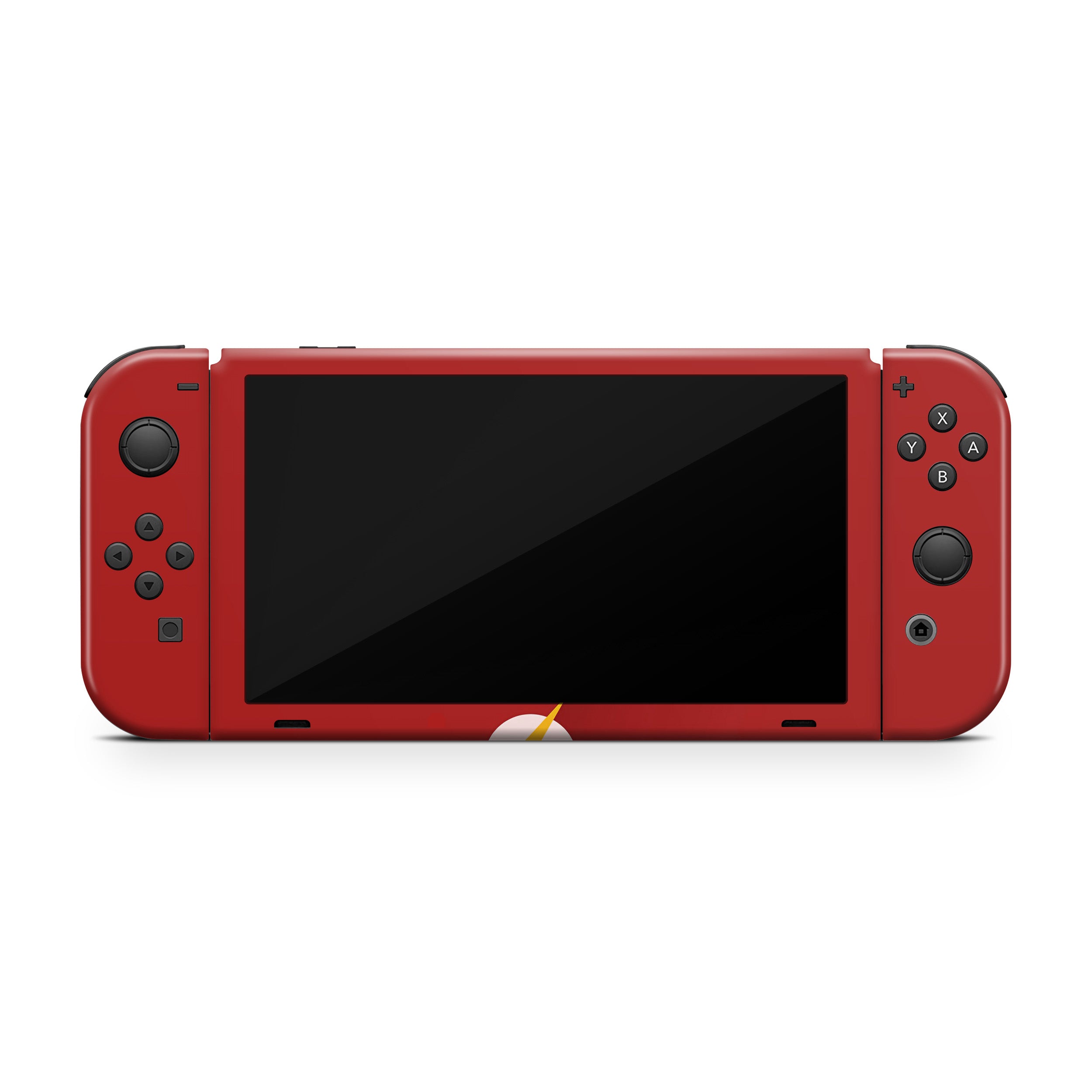 Red Velocity v10 Nintendo Switch OLED Skin - Comics-inspired design