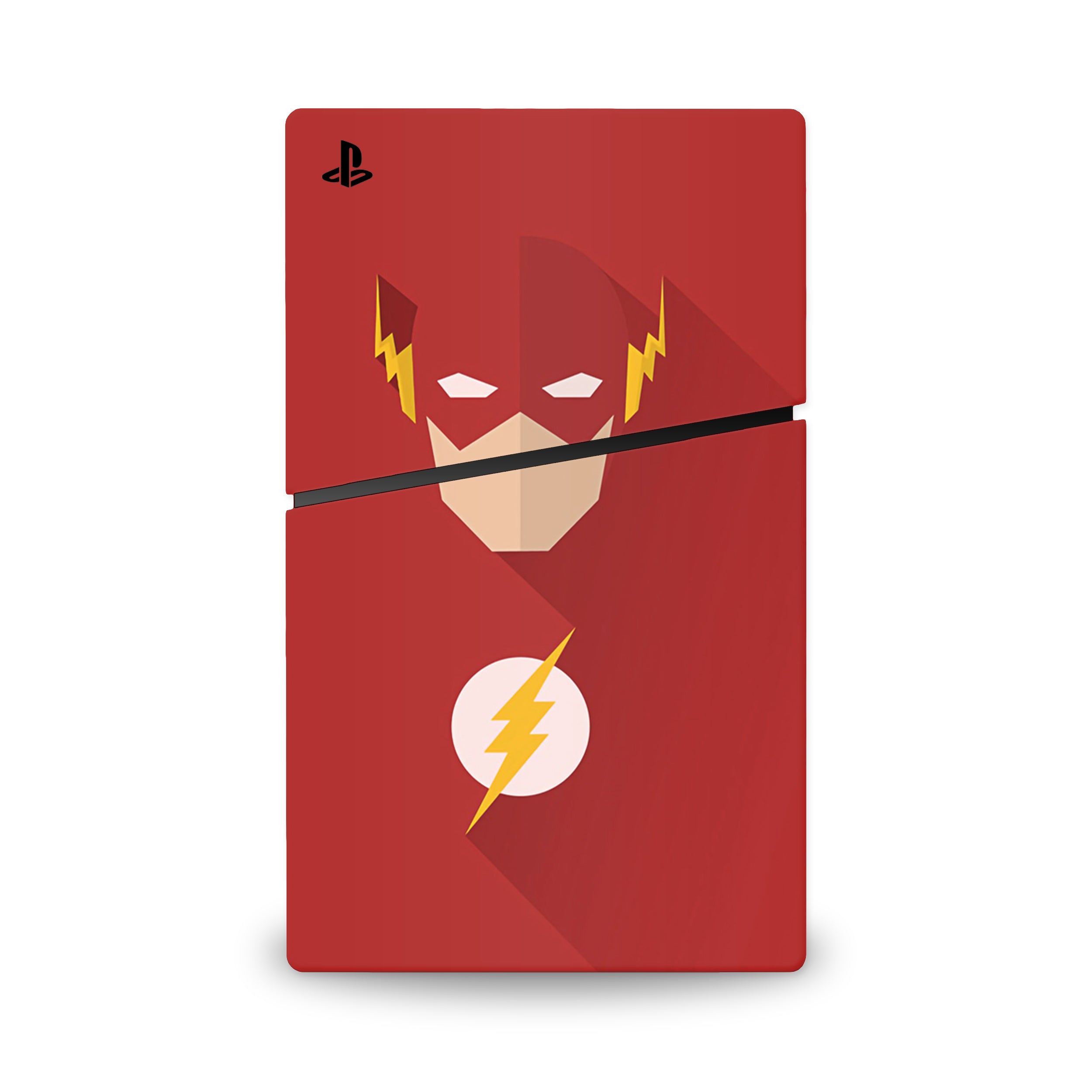 Red Velocity v10 PS5 Slim Skin - Comics-inspired design