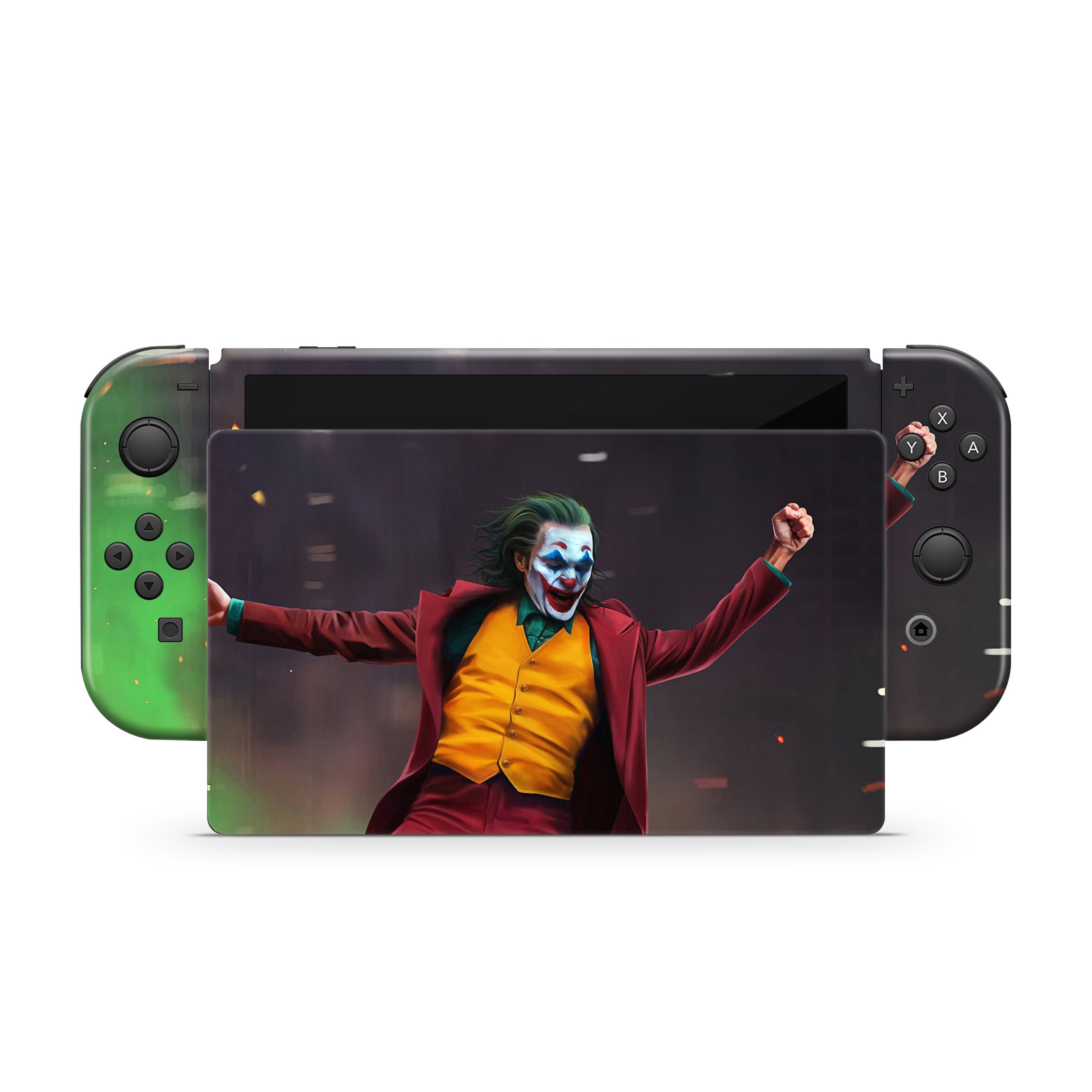 King of Mayhem v12 Nintendo Switch OLED Skin - Comics-inspired design