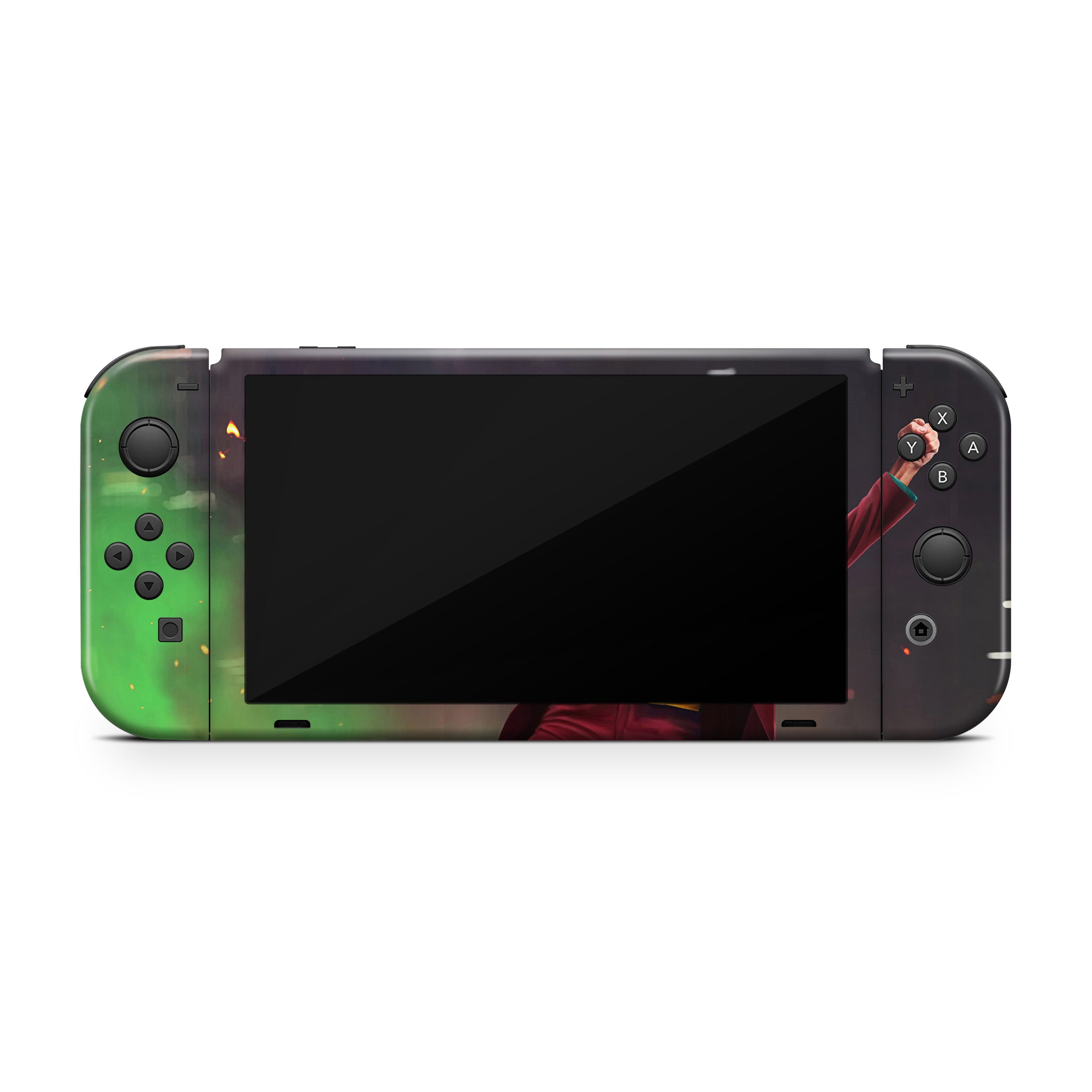 King of Mayhem v12 Nintendo Switch OLED Skin - Comics-inspired design