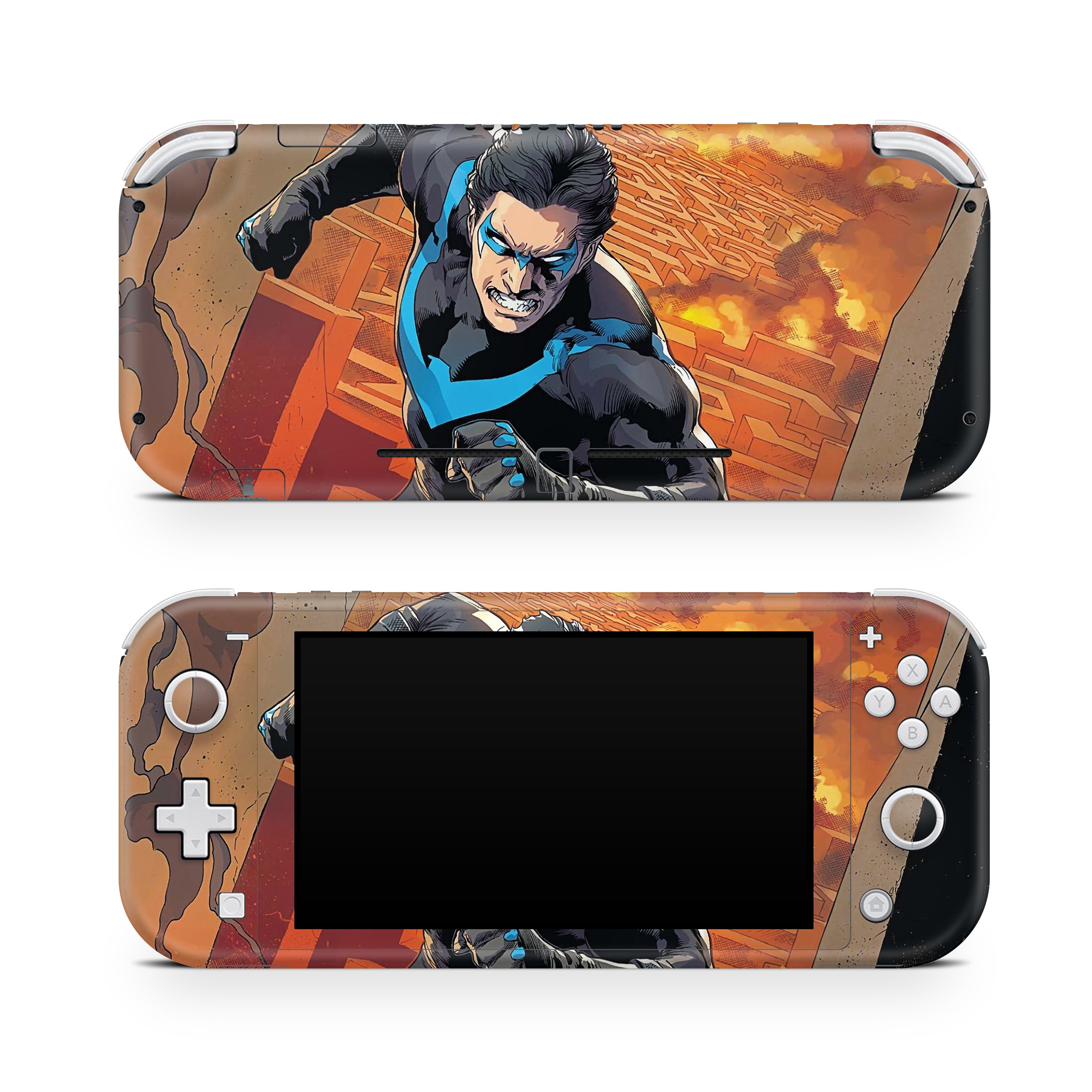Shadow Vigilante v1 Nintendo Switch Lite Skin - Comics-inspired design