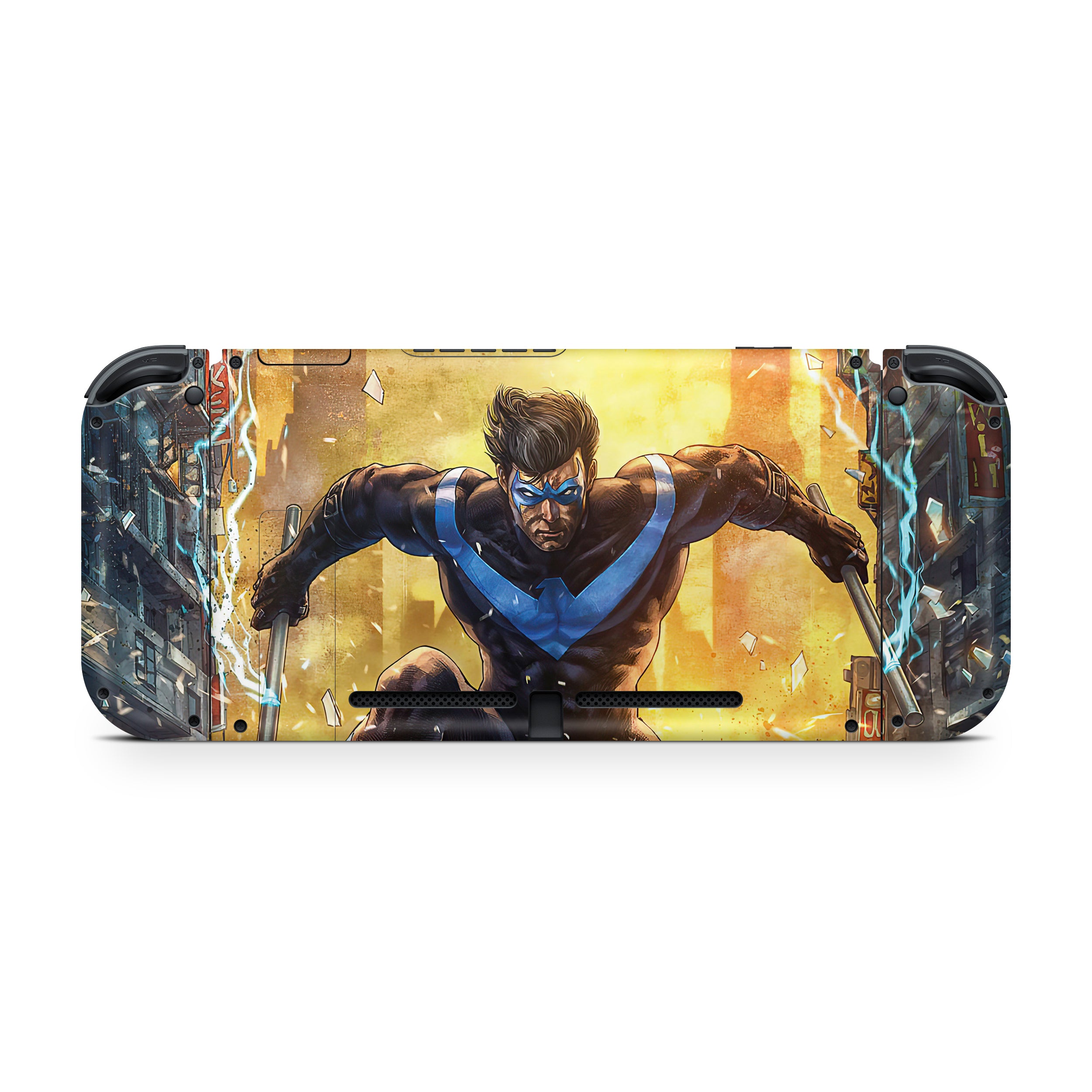 Shadow Vigilante v3 Nintendo Switch Skin - Comics-inspired design