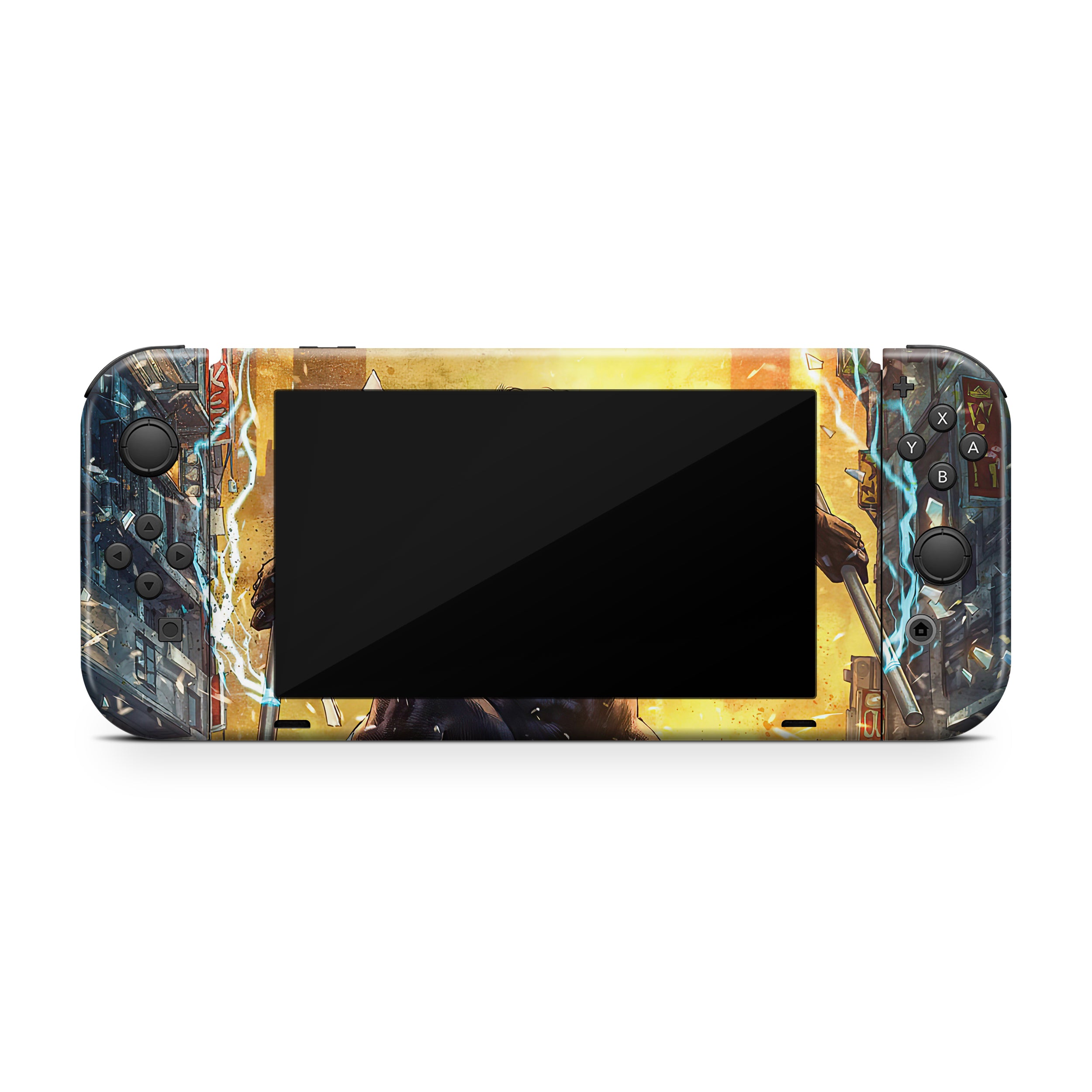 Shadow Vigilante v3 Nintendo Switch Skin - Comics-inspired design
