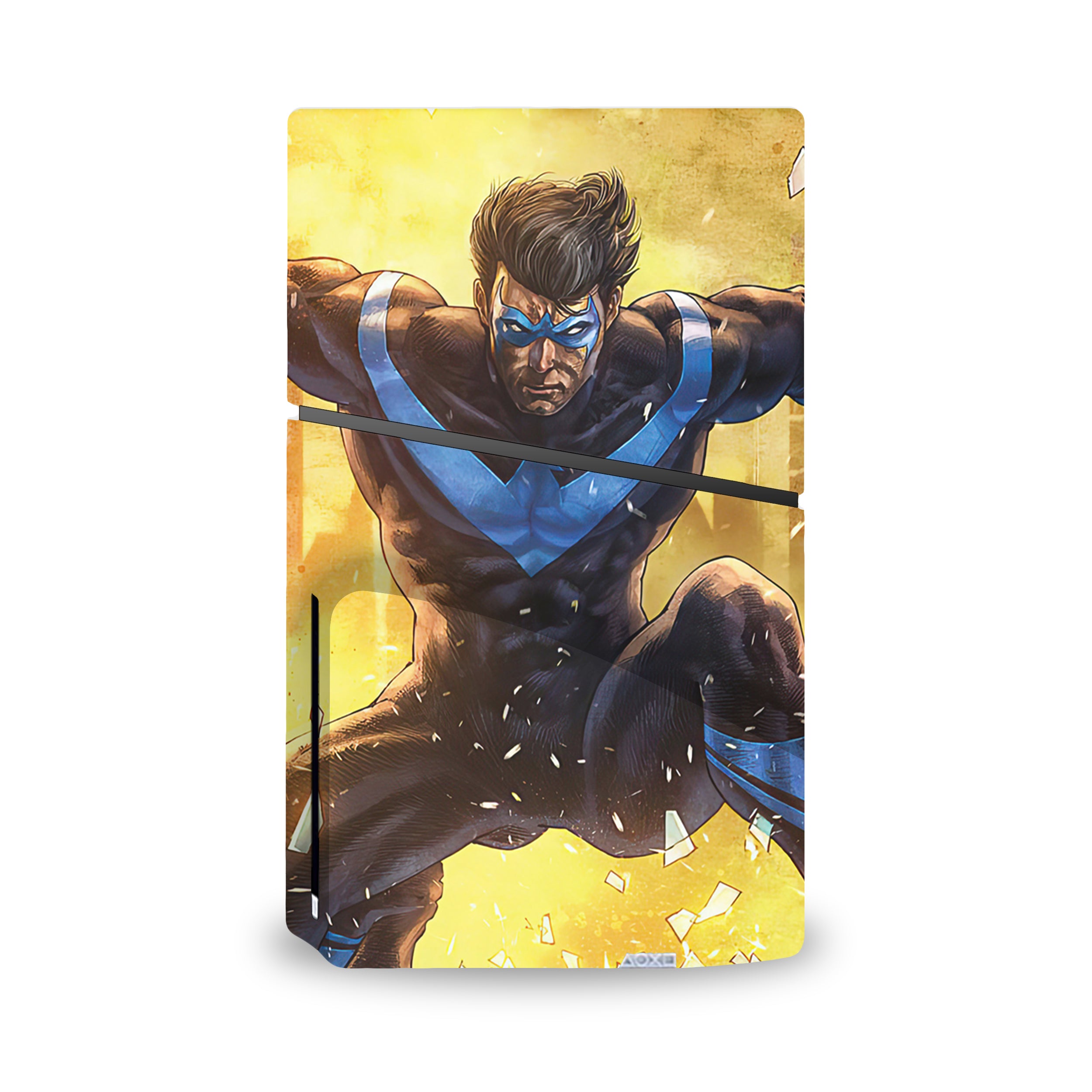 Shadow Vigilante v3 PS5 Slim Skin - Comics-inspired design