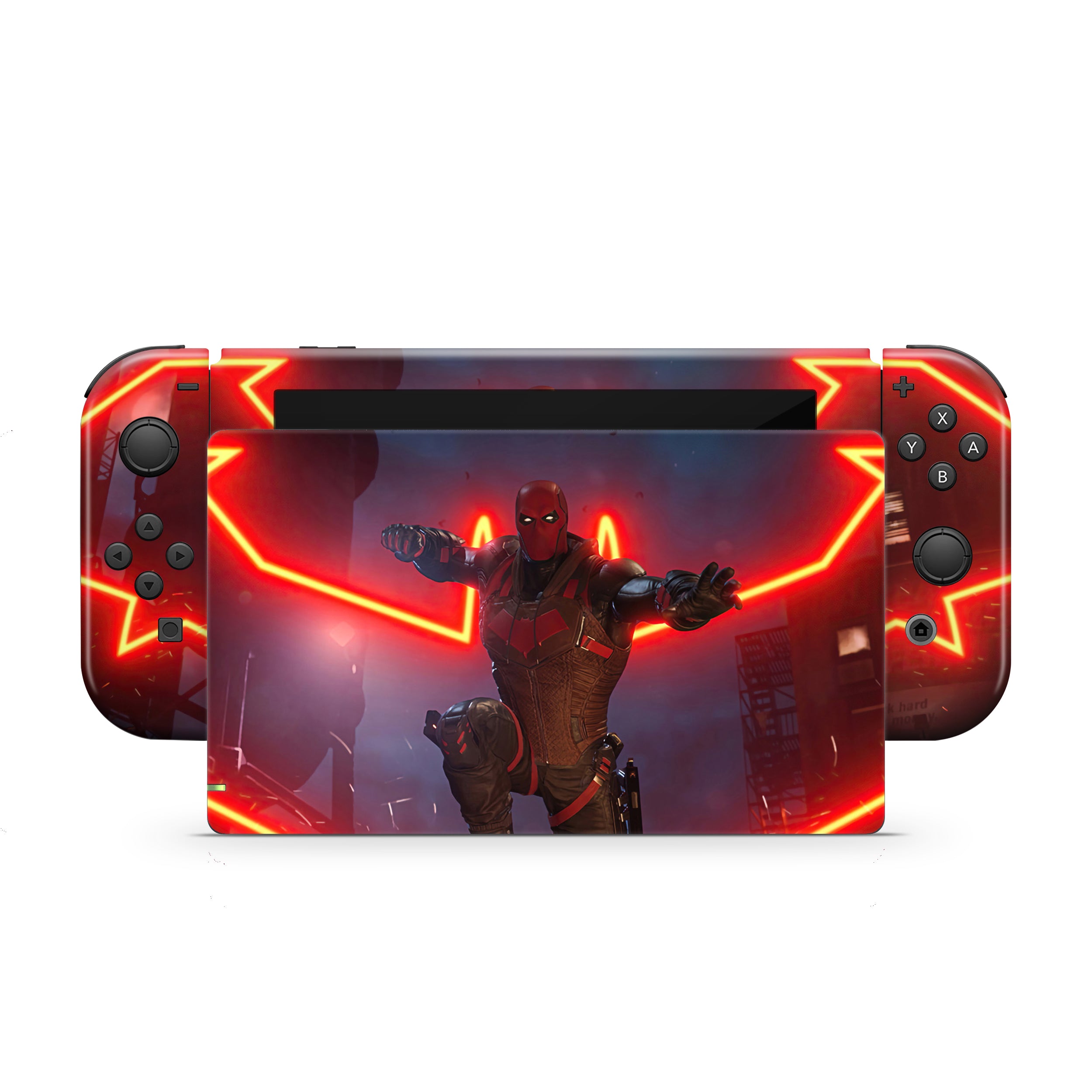 Outlaw Knight v2 Nintendo Switch Skin - Comics-inspired design