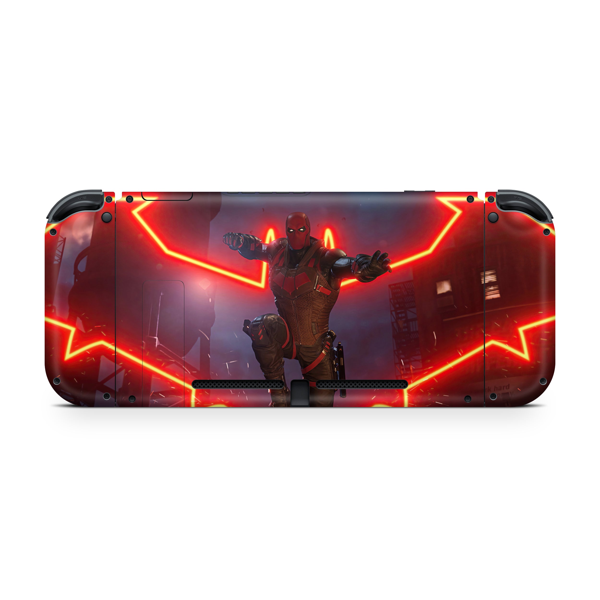 Outlaw Knight v2 Nintendo Switch OLED Skin - Comics-inspired design