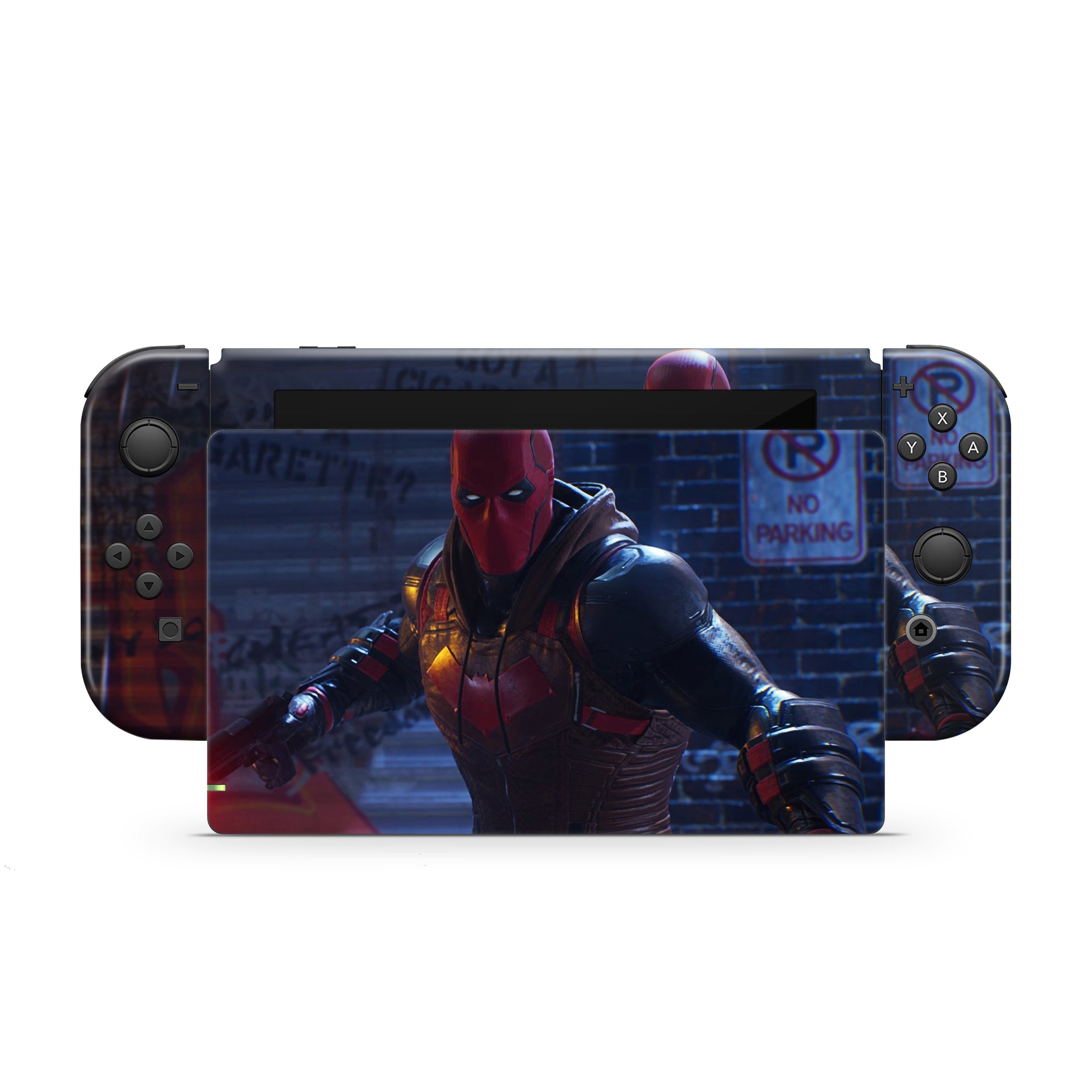 Outlaw Knight v5 Nintendo Switch Skin - Comics-inspired design