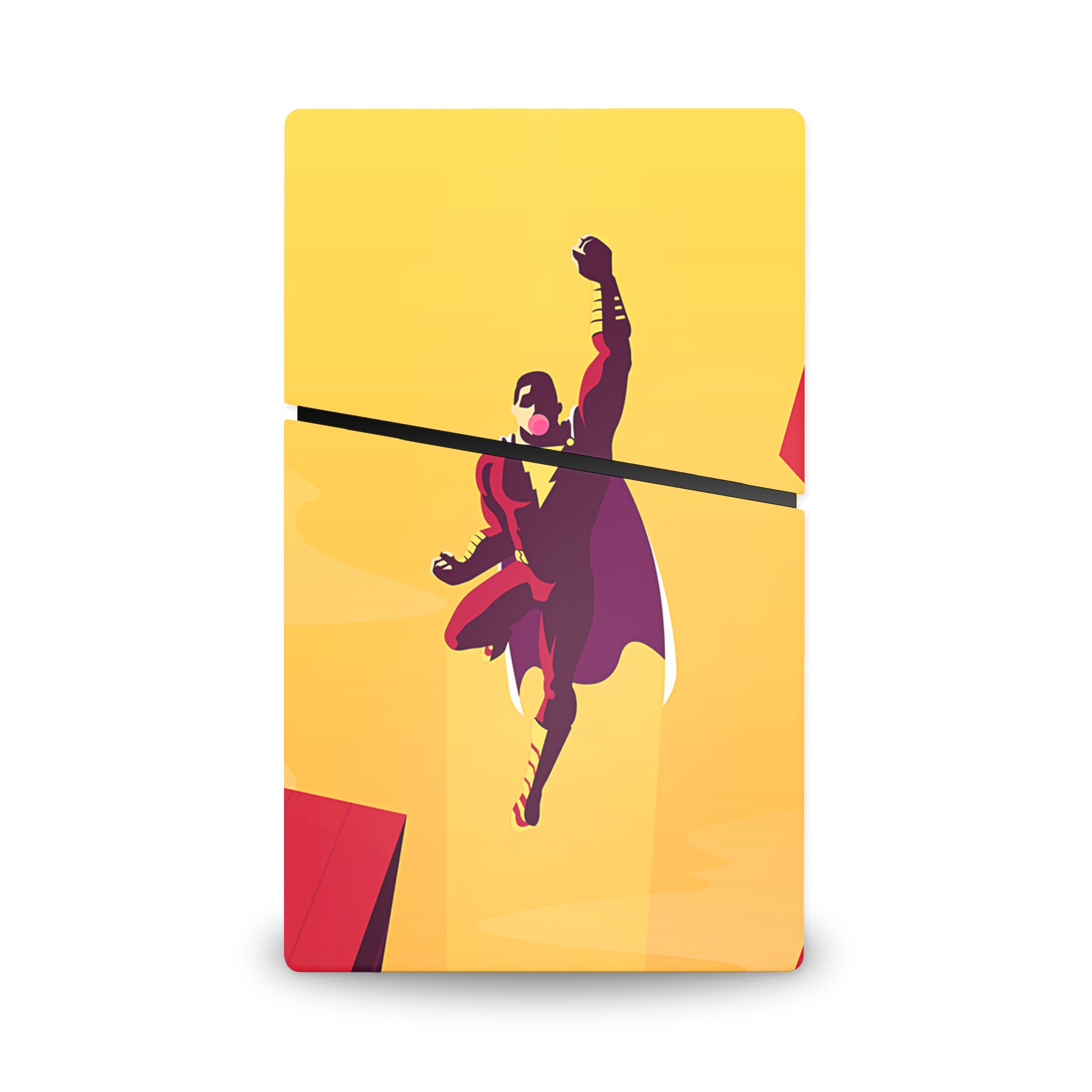 Thunder Champion v1 PS5 Slim Digital Skin - Comics-inspired design