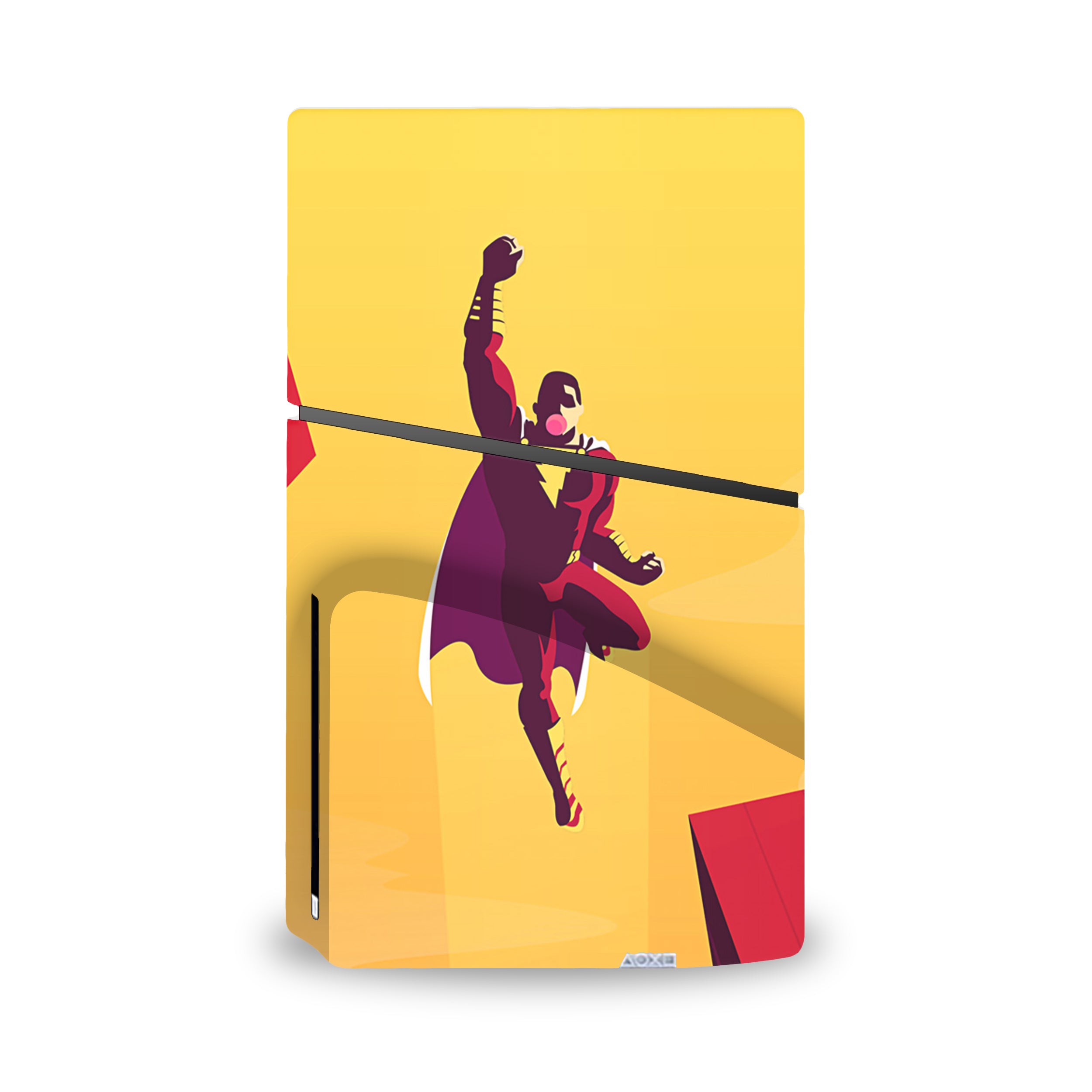 Thunder Champion v1 PS5 Slim Skin - Comics-inspired design