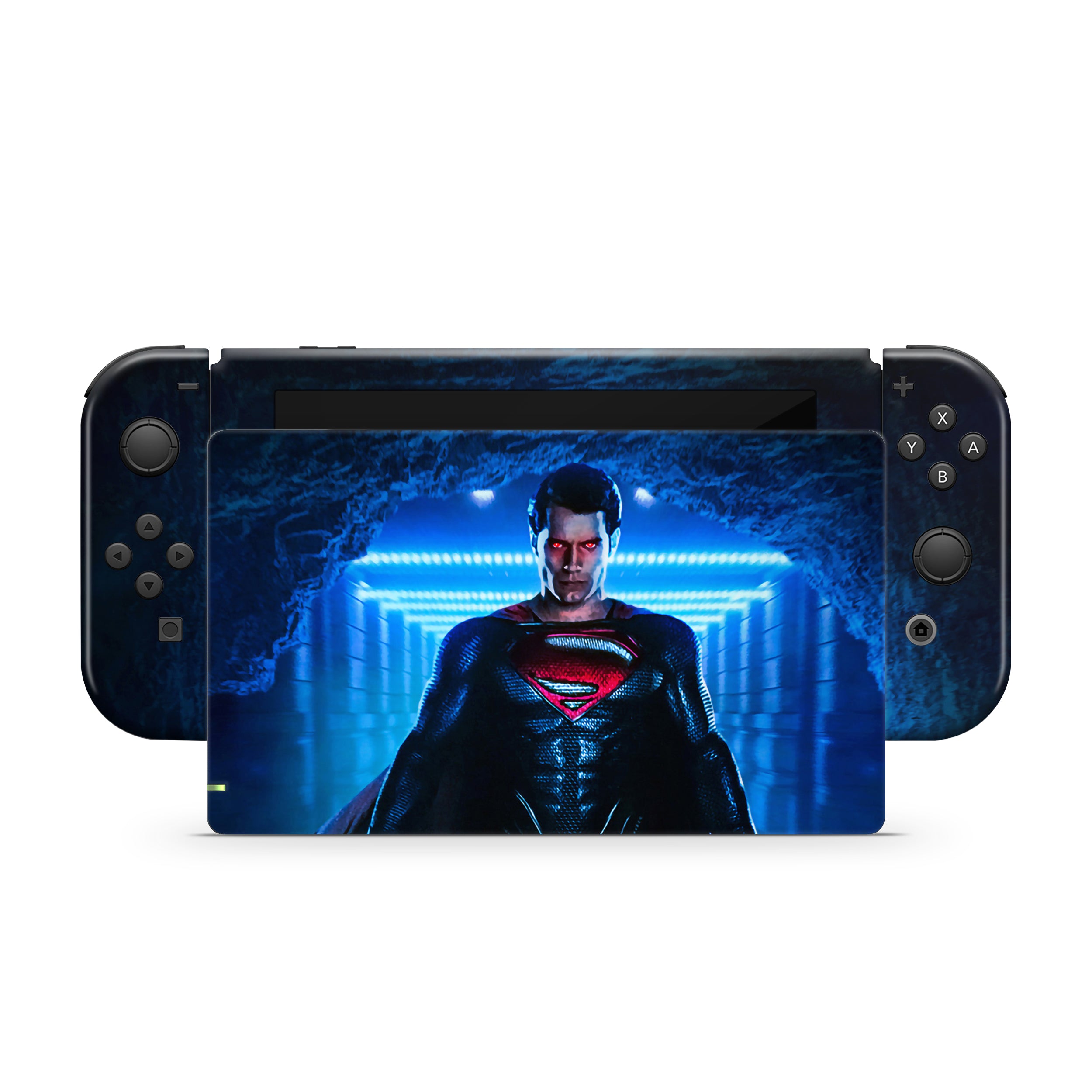 Hero of Steel v3 Nintendo Switch Skin - Comics-inspired design