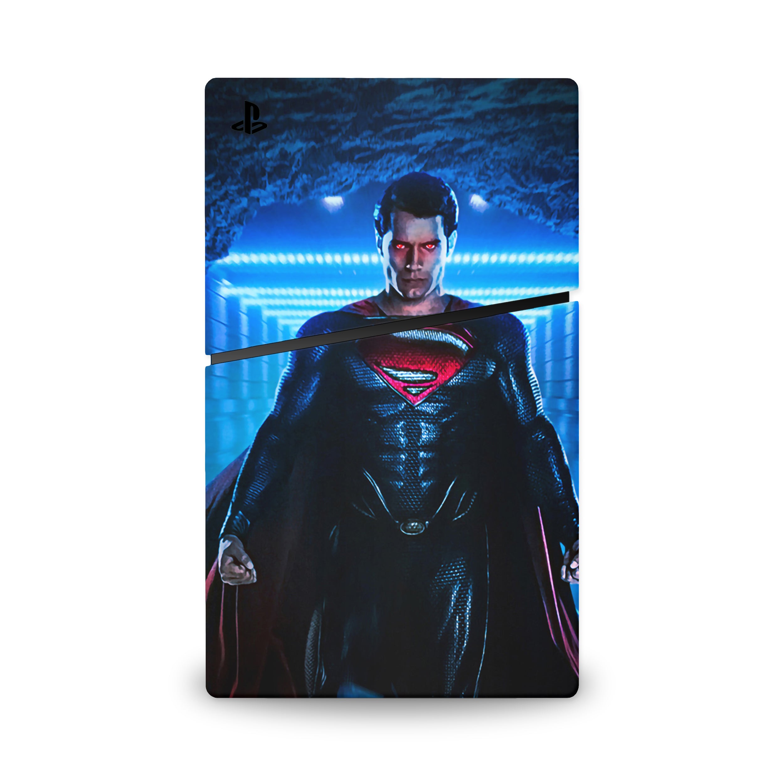 Hero of Steel v3 PS5 Slim Skin - Comics-inspired design