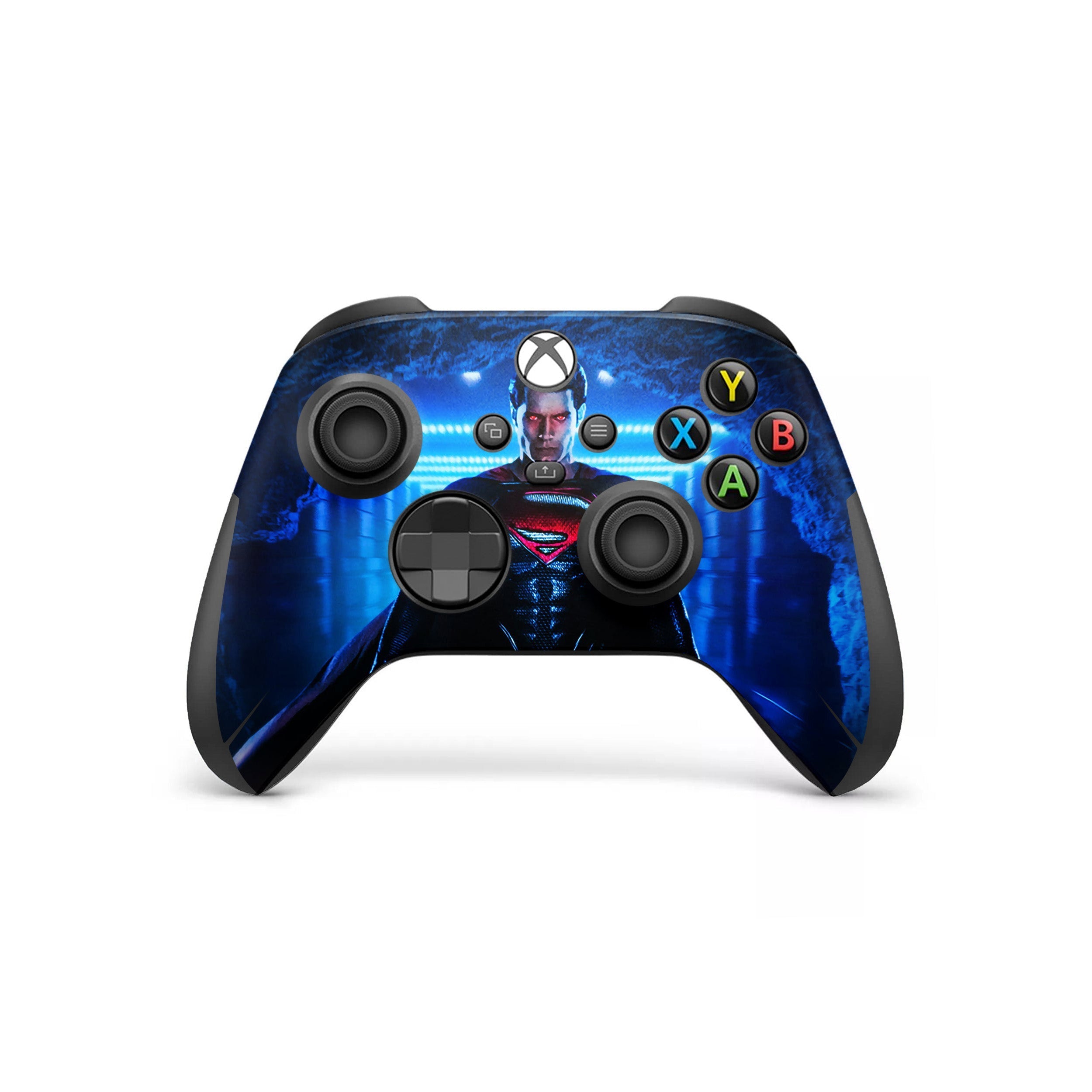 Hero of Steel v3 Xbox Series Controller Skin - Comics-inspired design