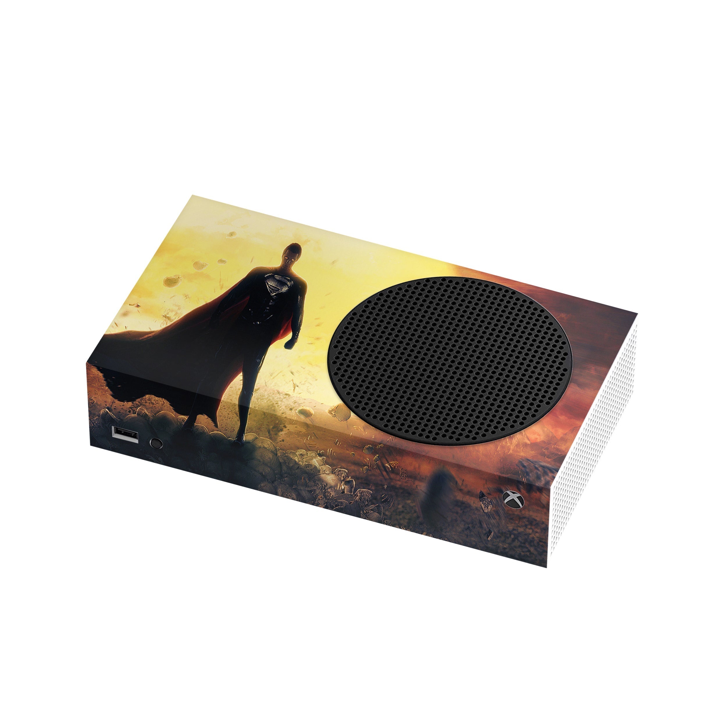 Hero of Steel v4 Xbox Series S Skin - Comics-inspired design