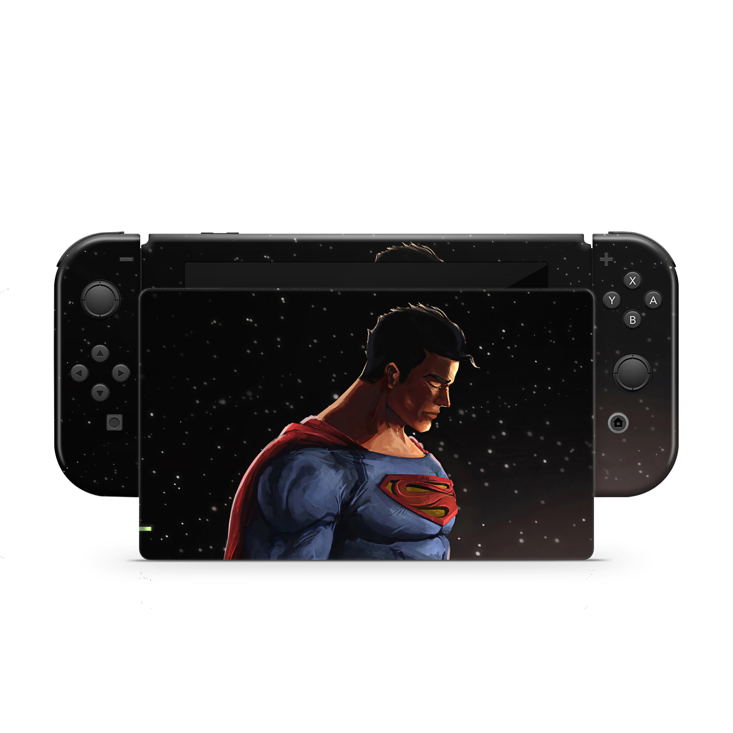 Hero of Steel v6 Nintendo Switch Skin - Comics-inspired design