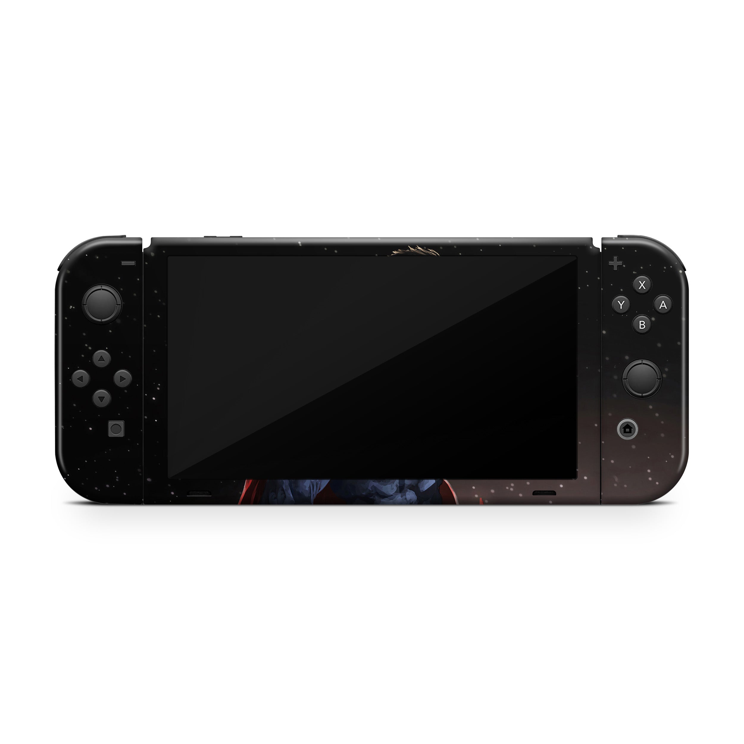 Hero of Steel v6 Nintendo Switch OLED Skin - Comics-inspired design