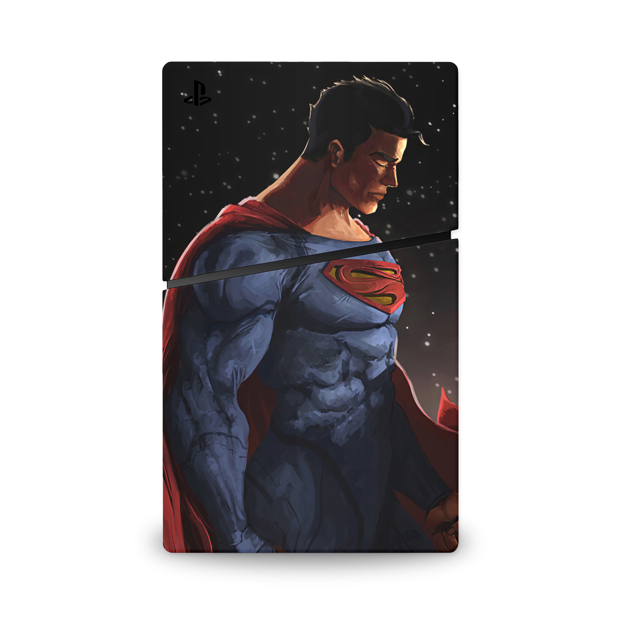 Hero of Steel v6 PS5 Slim Skin - Comics-inspired design