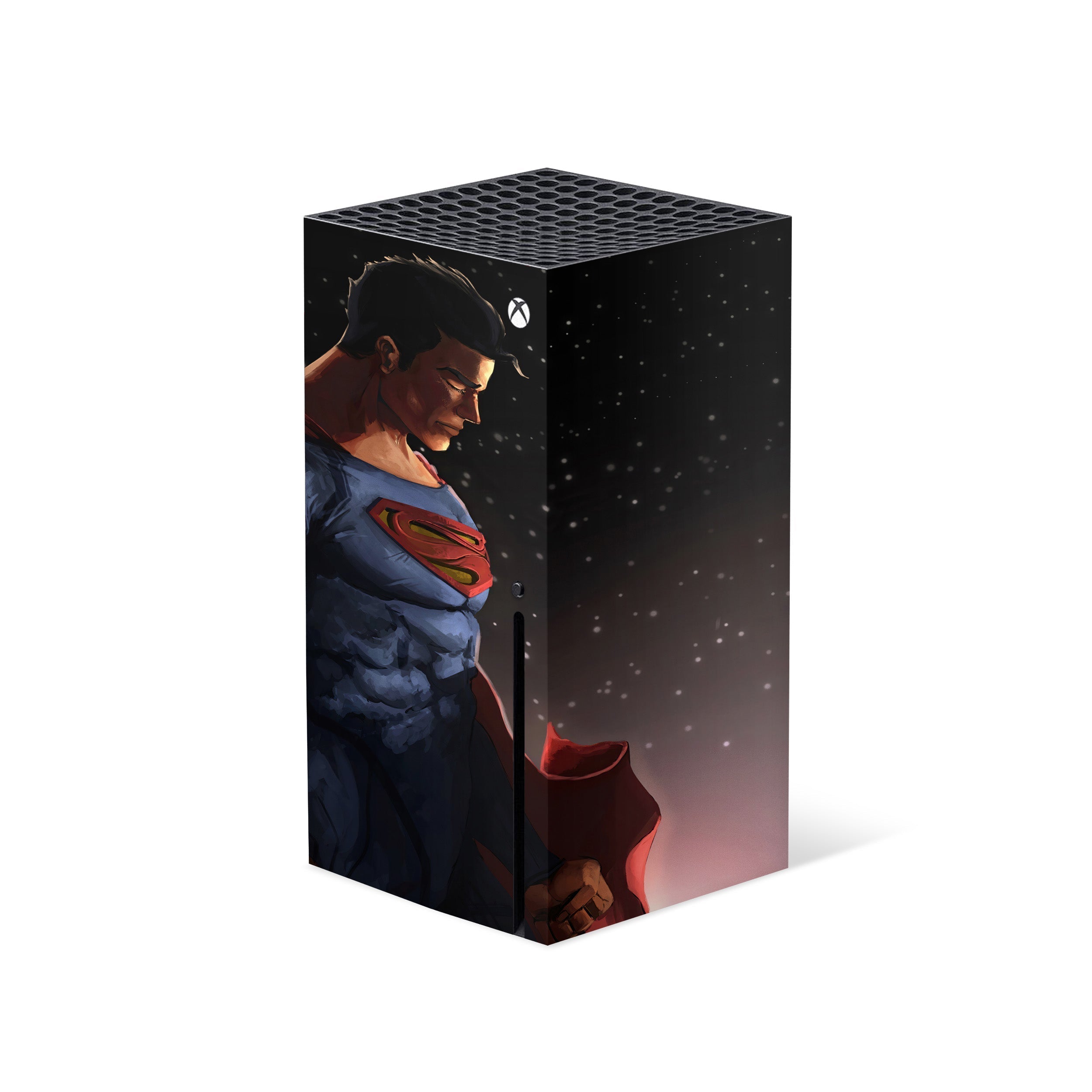 Hero of Steel v6 Xbox Series X Skin - Comics-inspired design