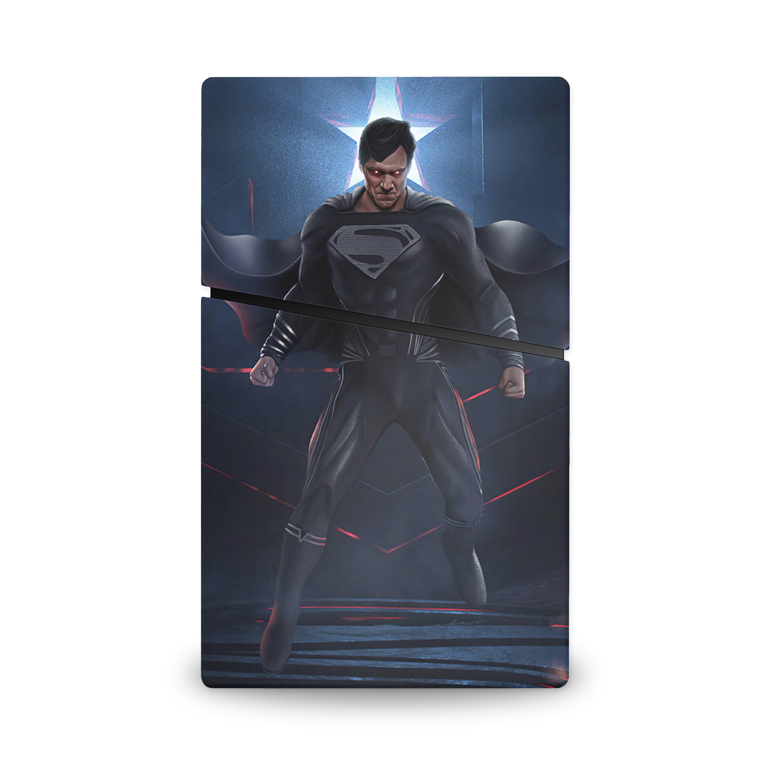 Hero of Steel v7 PS5 Slim Digital Skin - Comics-inspired design