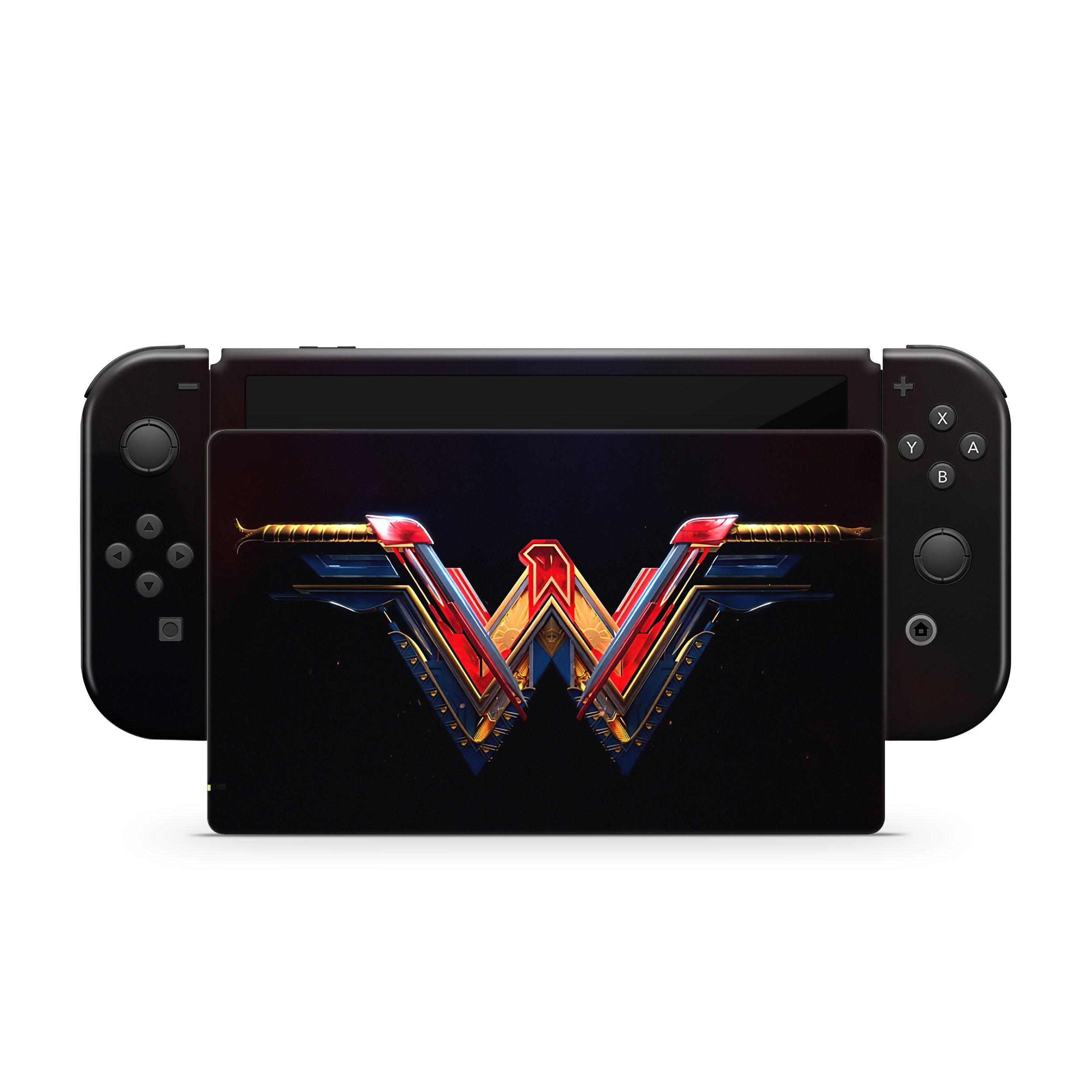 Amazon Goddess v4 Nintendo Switch OLED Skin - Comics-inspired design