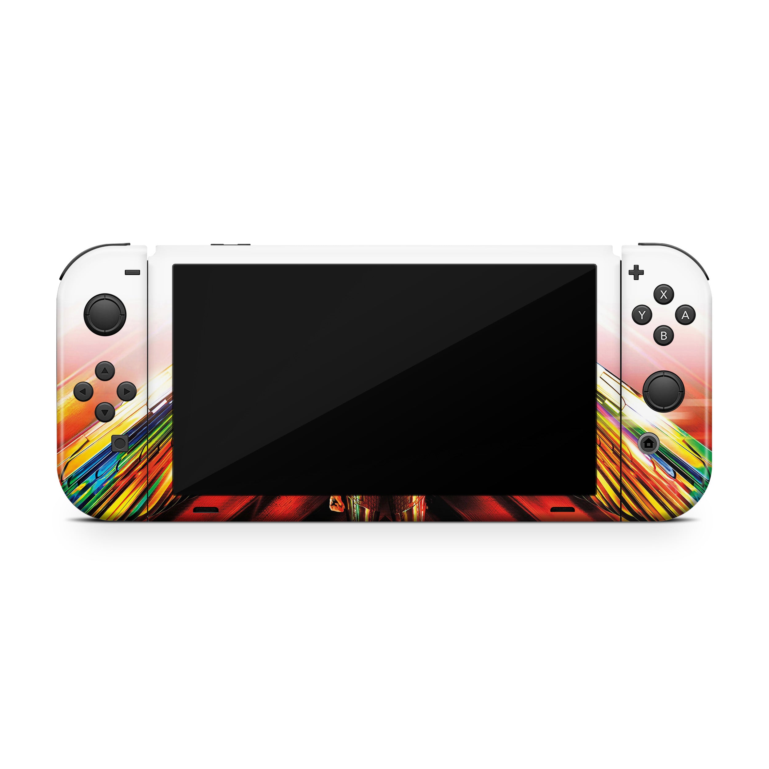 Amazon Goddess v5 Nintendo Switch OLED Skin - Comics-inspired design