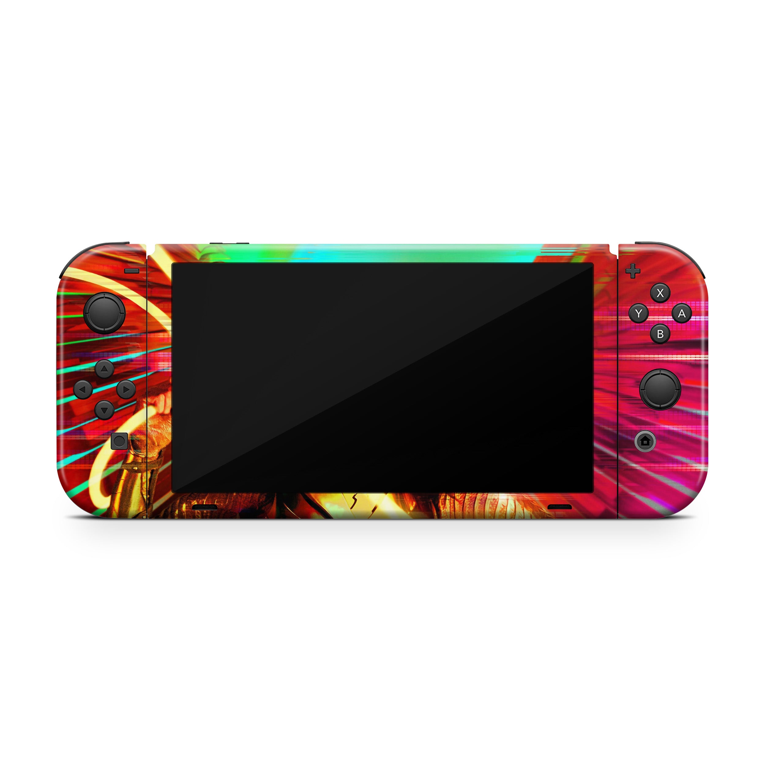 Amazon Goddess v6 Nintendo Switch OLED Skin - Comics-inspired design