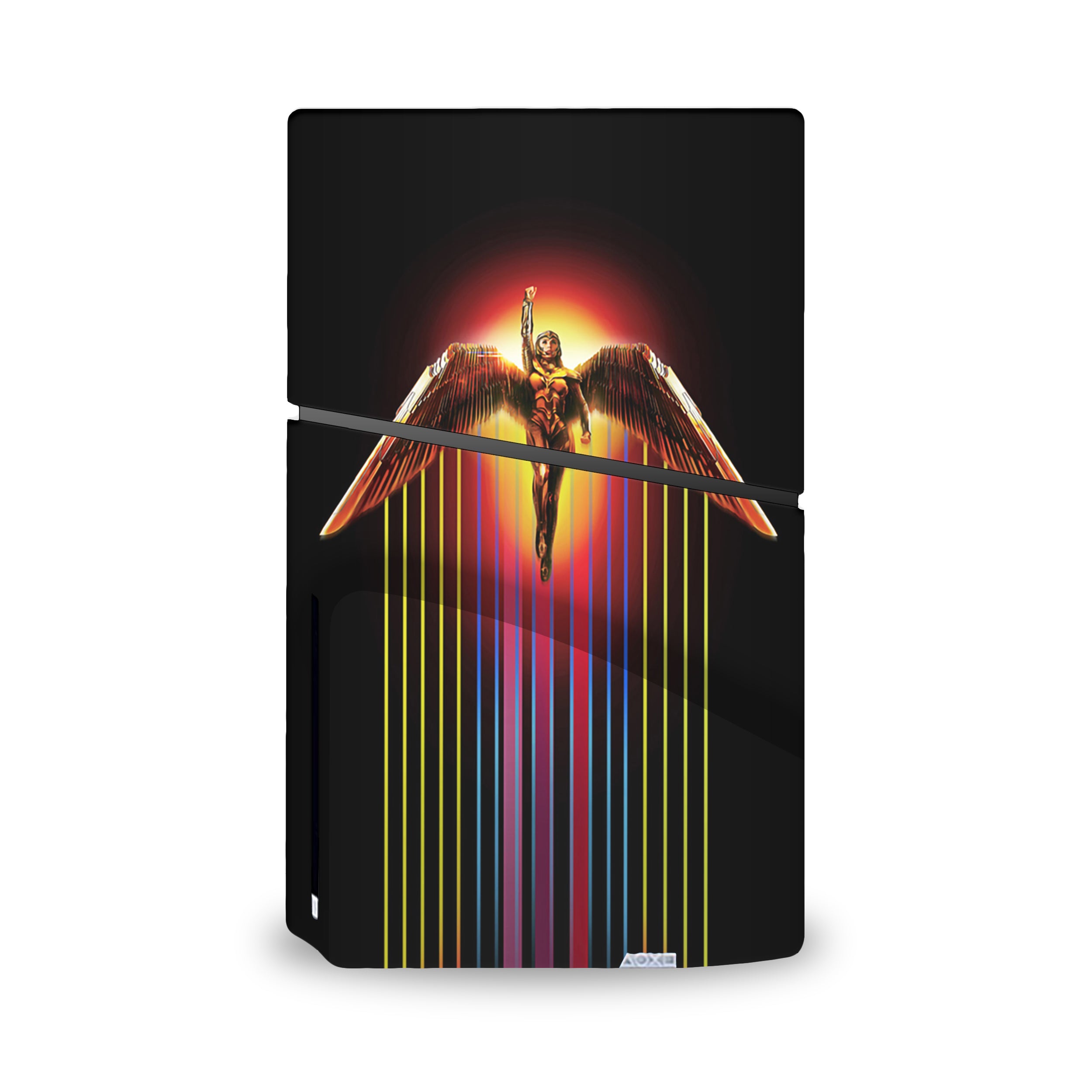 Amazon Goddess v8 PS5 Slim Skin - Comics-inspired design