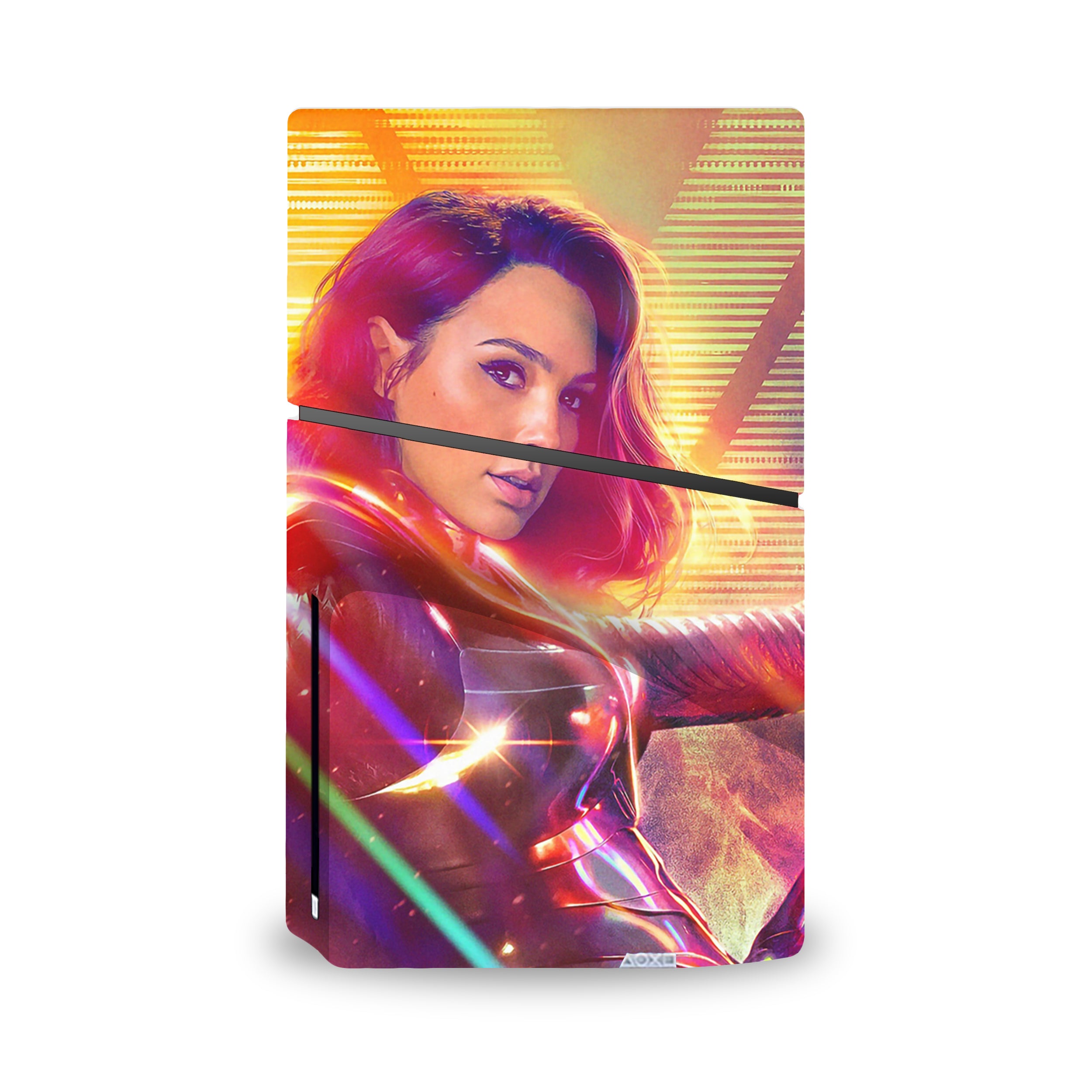 Amazon Goddess v9 PS5 Slim Skin - Comics-inspired design