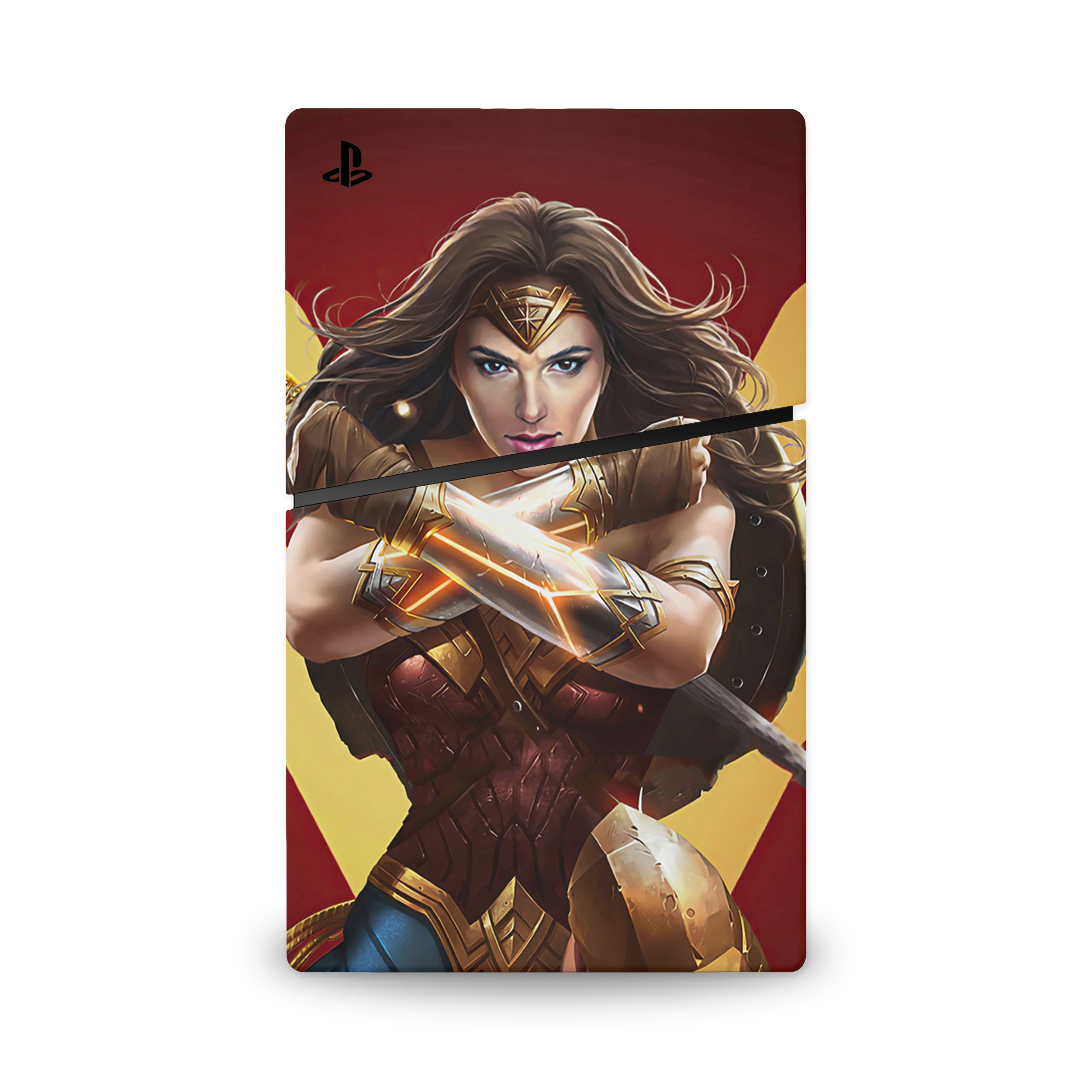 Amazon Goddess v10 PS5 Slim Digital Skin - Comics-inspired design