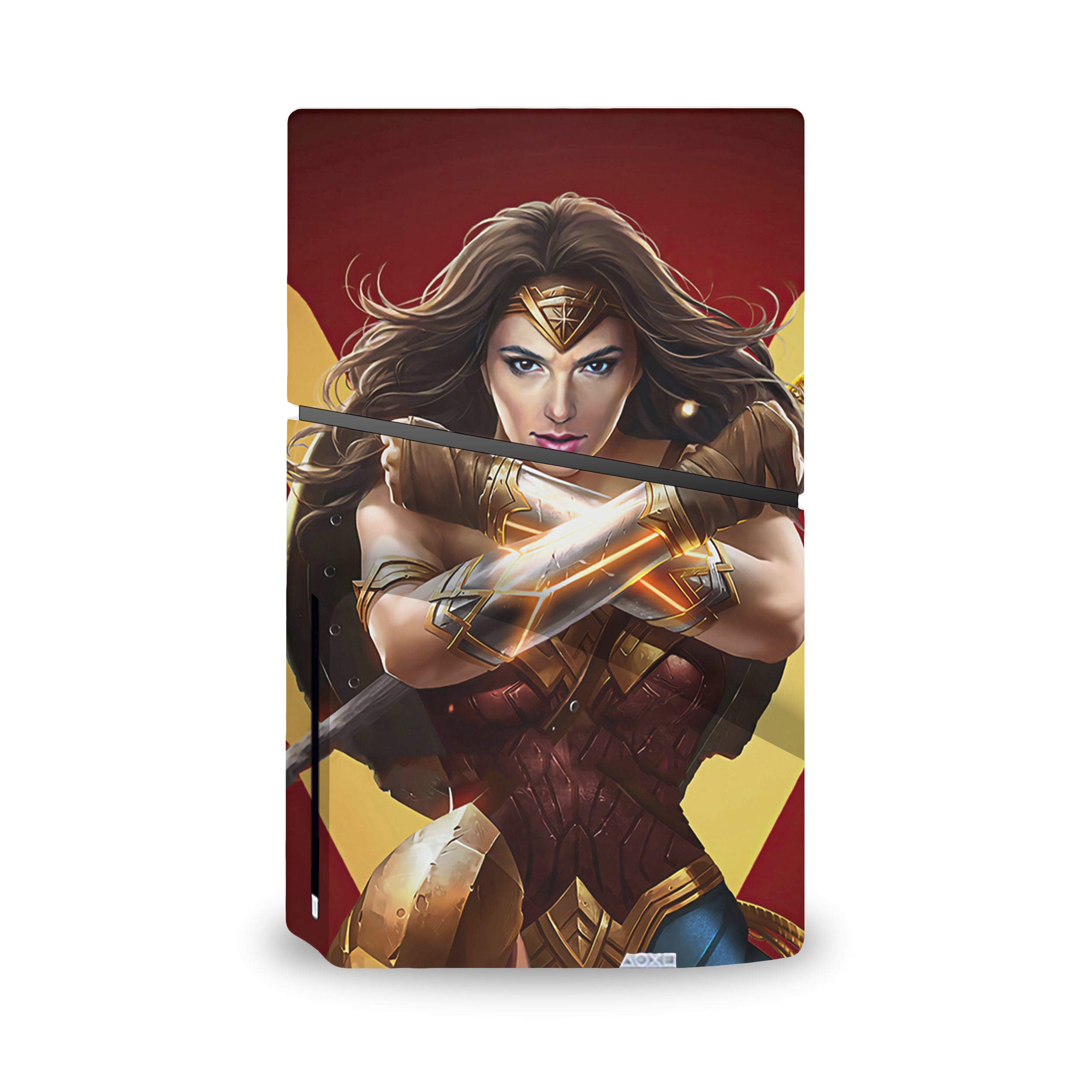 Amazon Goddess v10 PS5 Slim Skin - Comics-inspired design