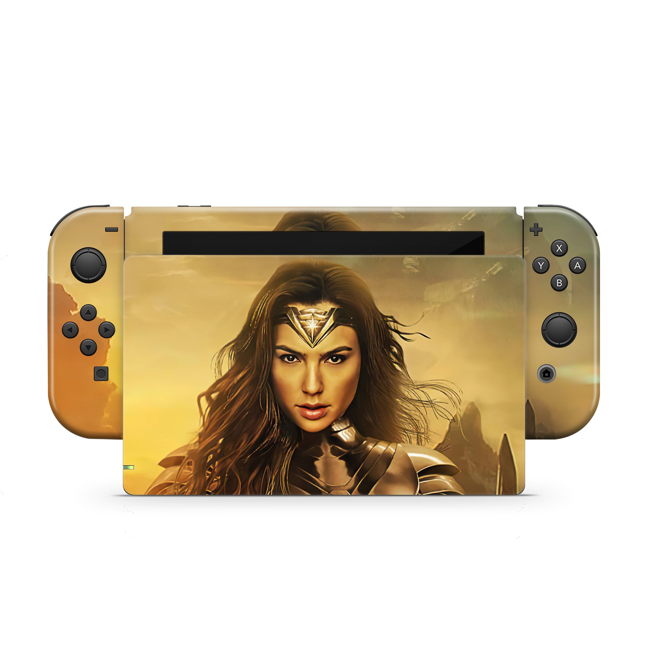 Amazon Goddess v11 Nintendo Switch Skin - Comics-inspired design