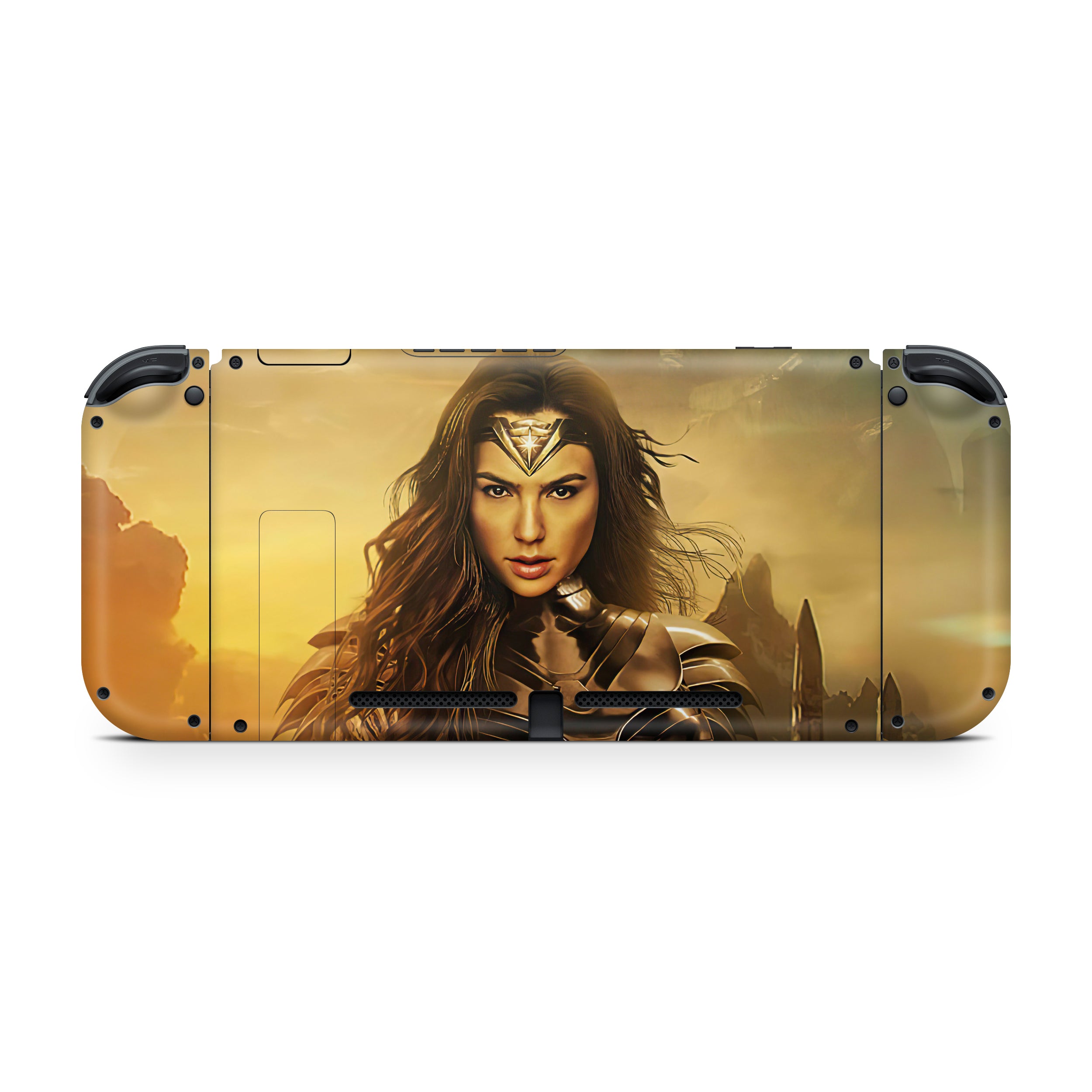 Amazon Goddess v11 Nintendo Switch OLED Skin - Comics-inspired design
