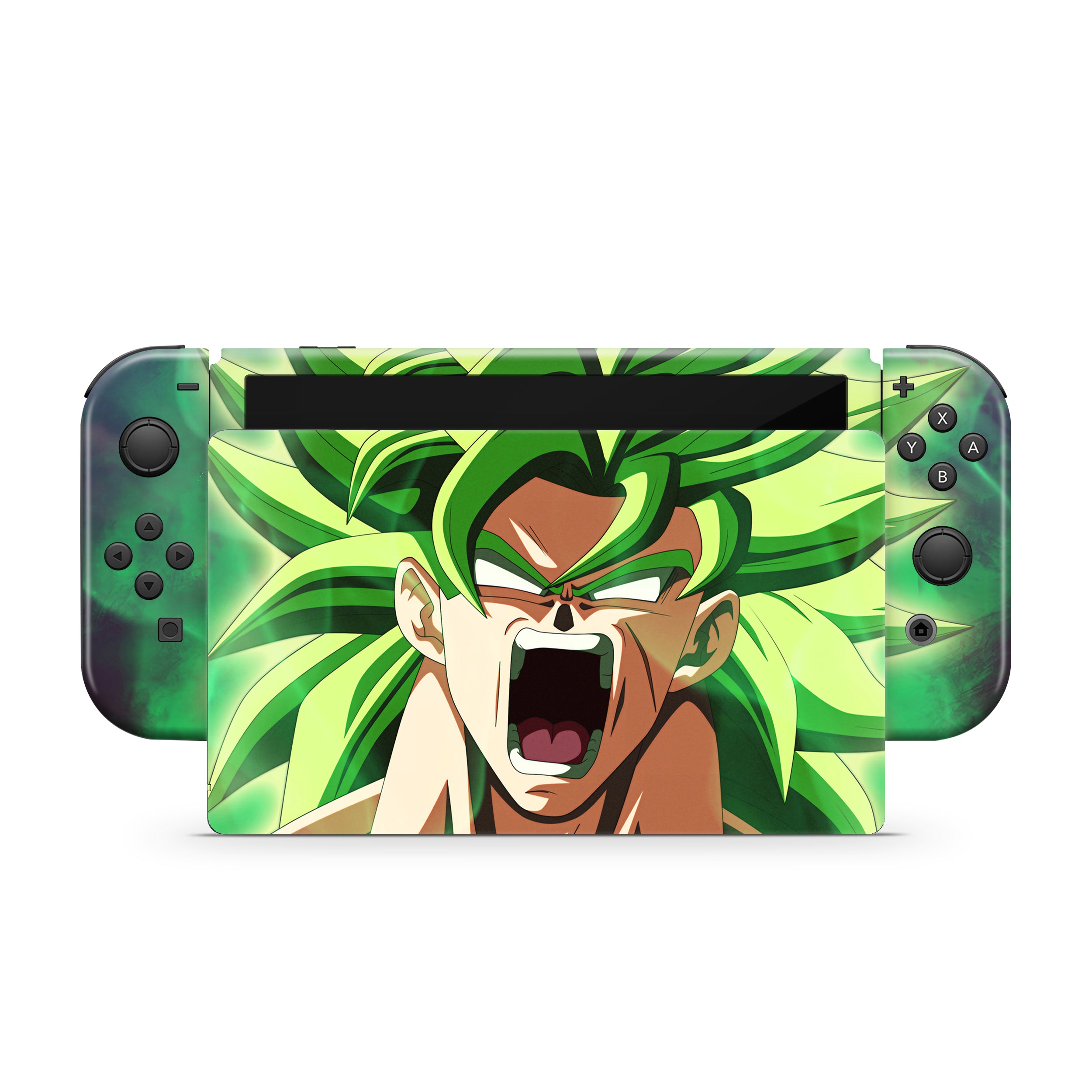 Omega Berserker v4 Nintendo Switch OLED Skin - Anime-inspired design