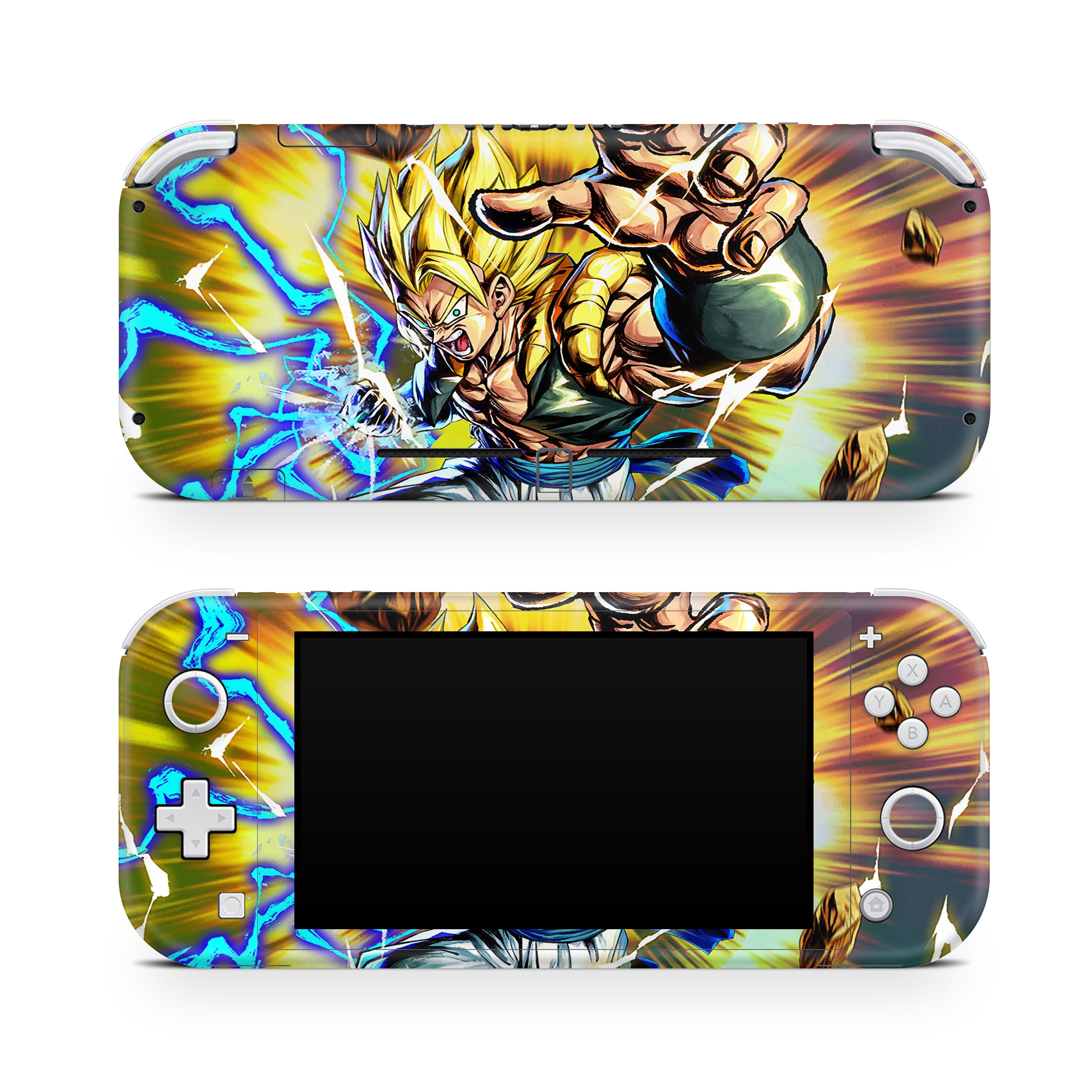 Fusion Warrior v4 Nintendo Switch Lite Skin - Anime-inspired design