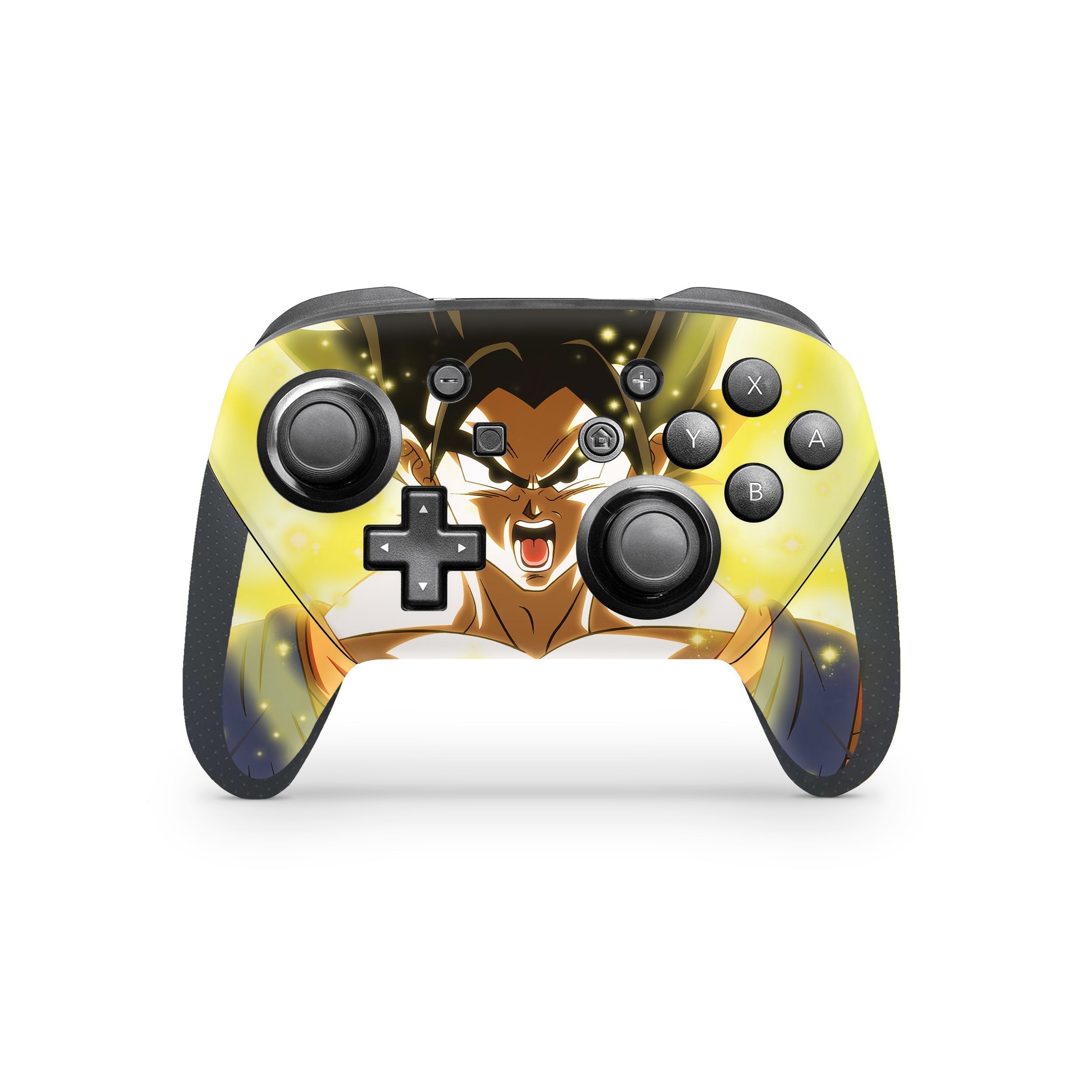 Fusion Warrior v5 Nintendo Switch Pro Controller Skin - Anime-inspired design