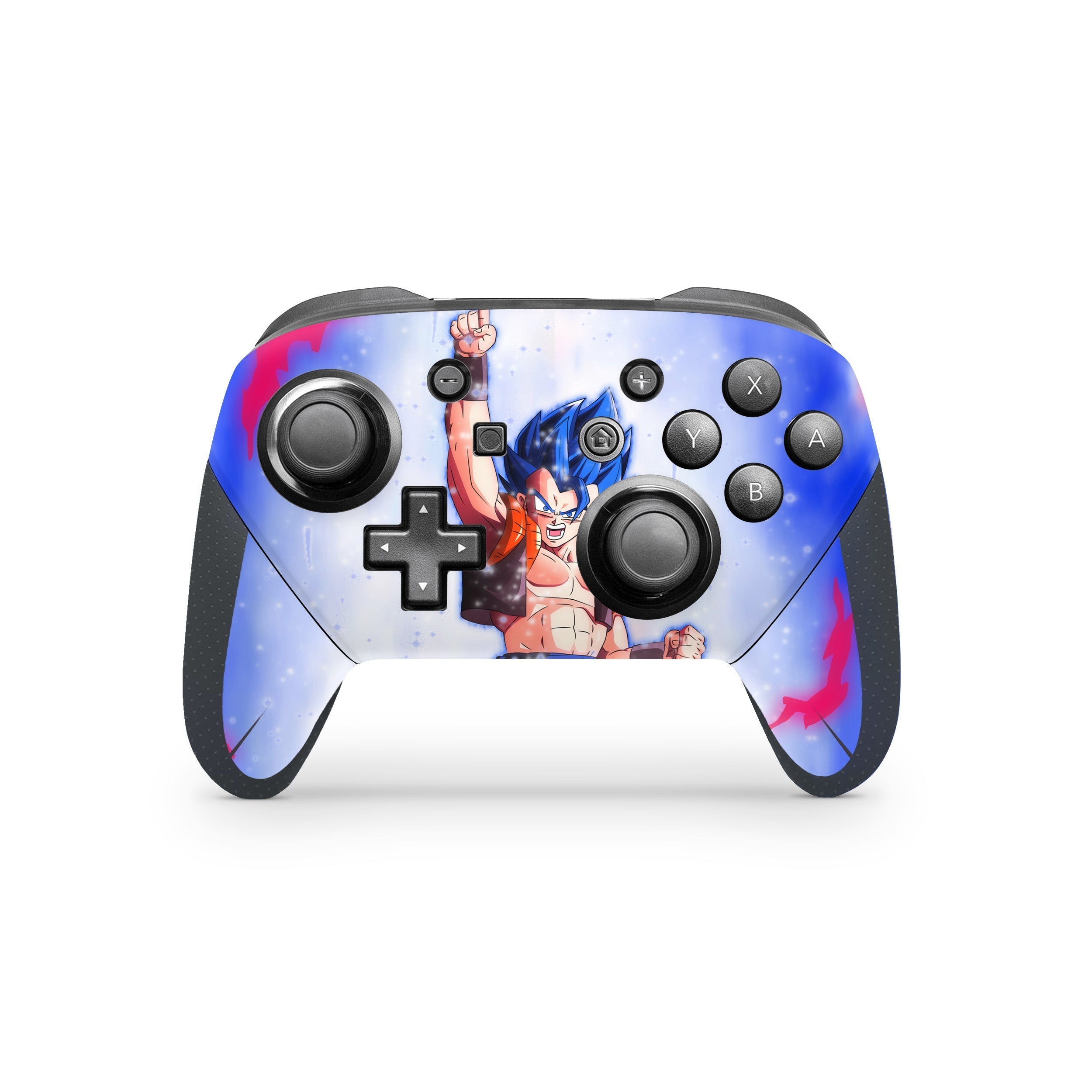 Fusion Warrior v6 Nintendo Switch Pro Controller Skin - Anime-inspired design