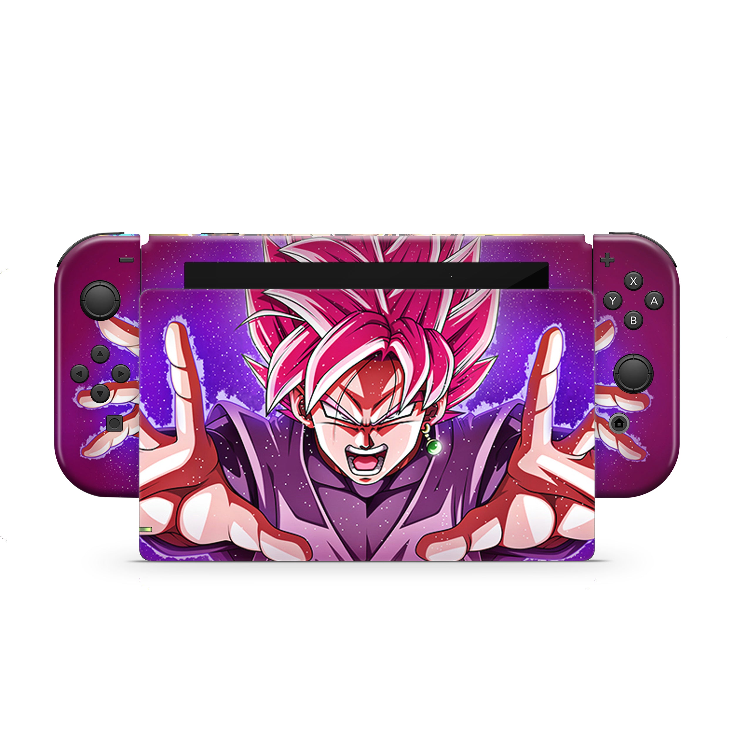 Saiyan Prime v1 Nintendo Switch Skin - Anime-inspired design