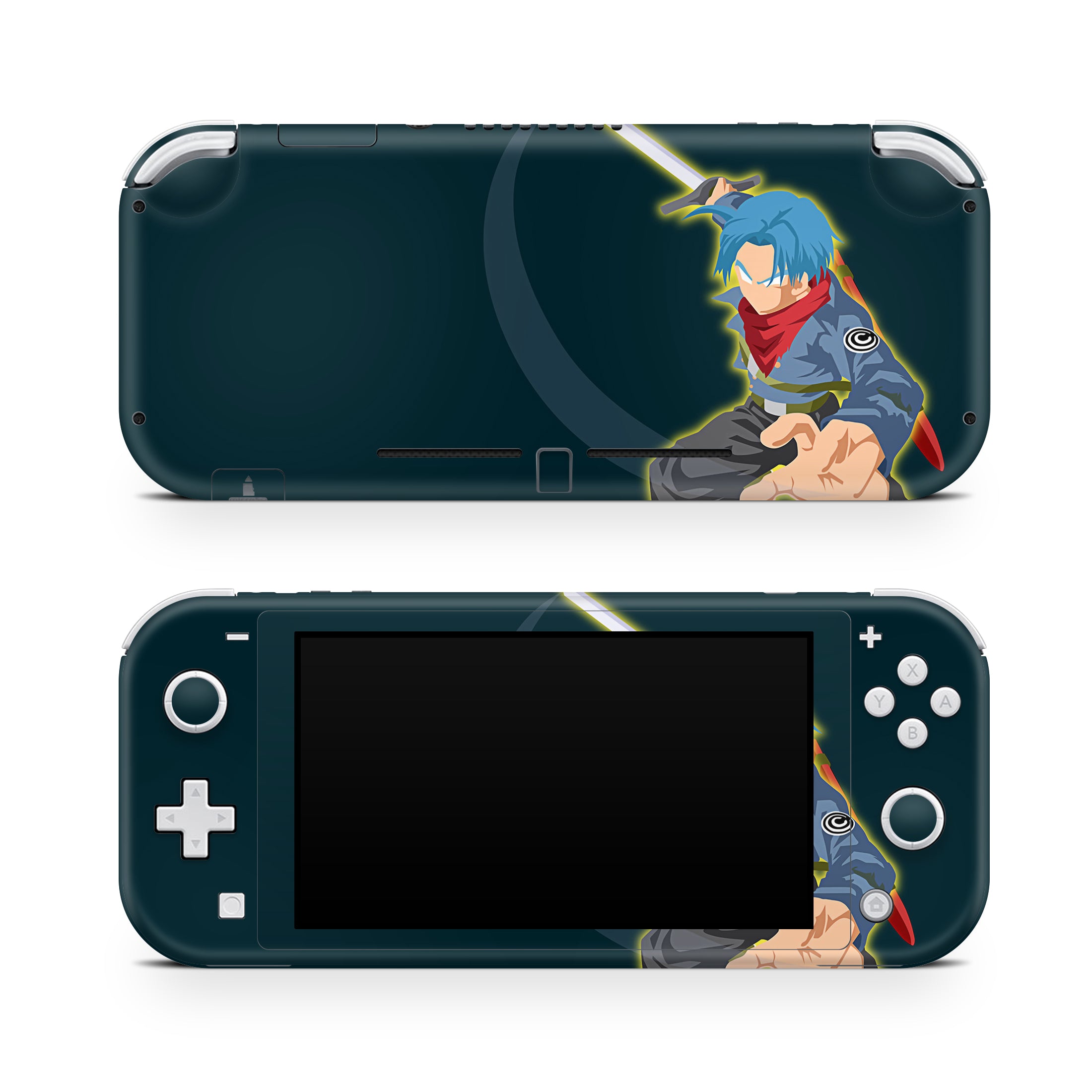 Time Warrior v1 Nintendo Switch Lite Skin - Anime-inspired design