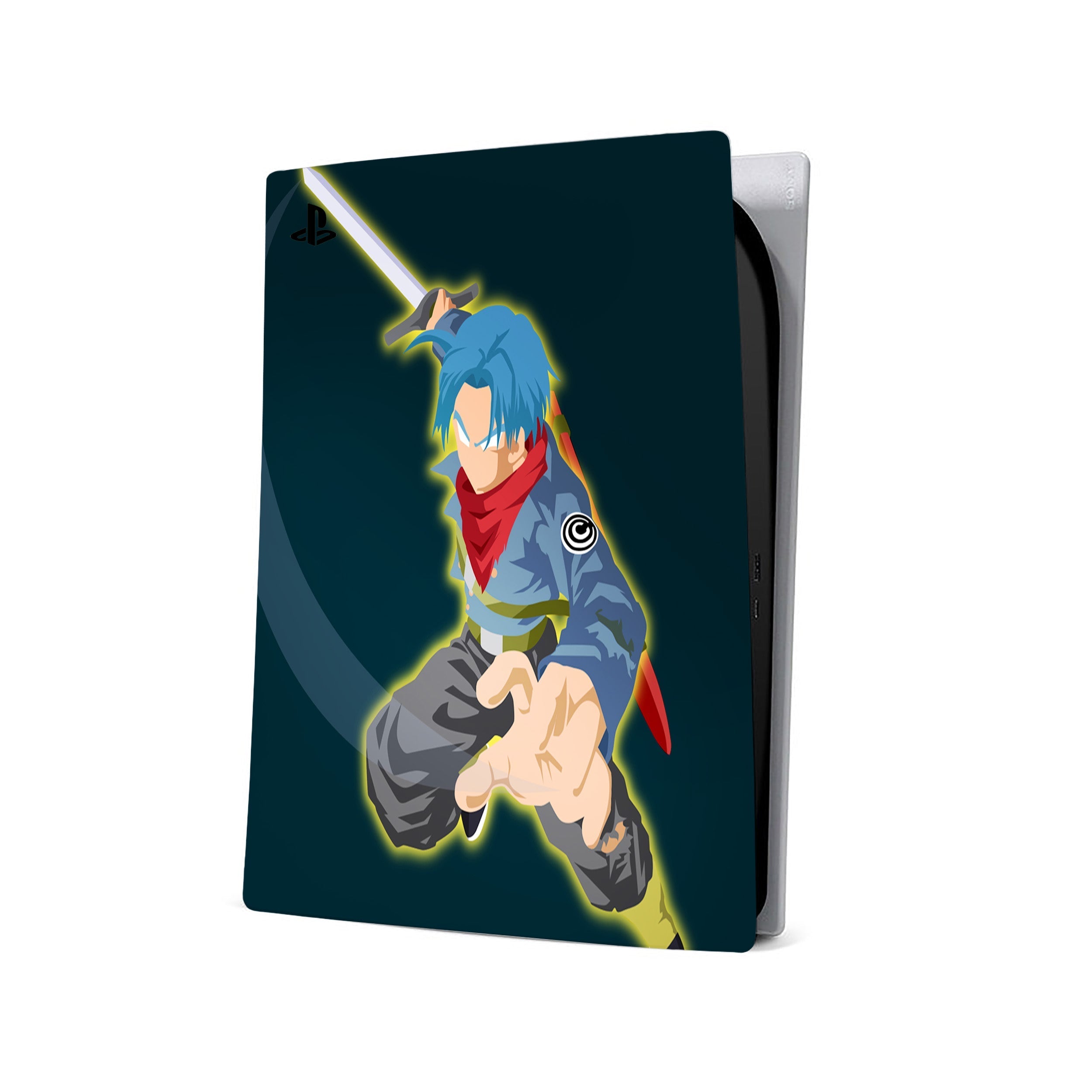 Time Warrior v1 PS5 Digital Skin - Anime-inspired design