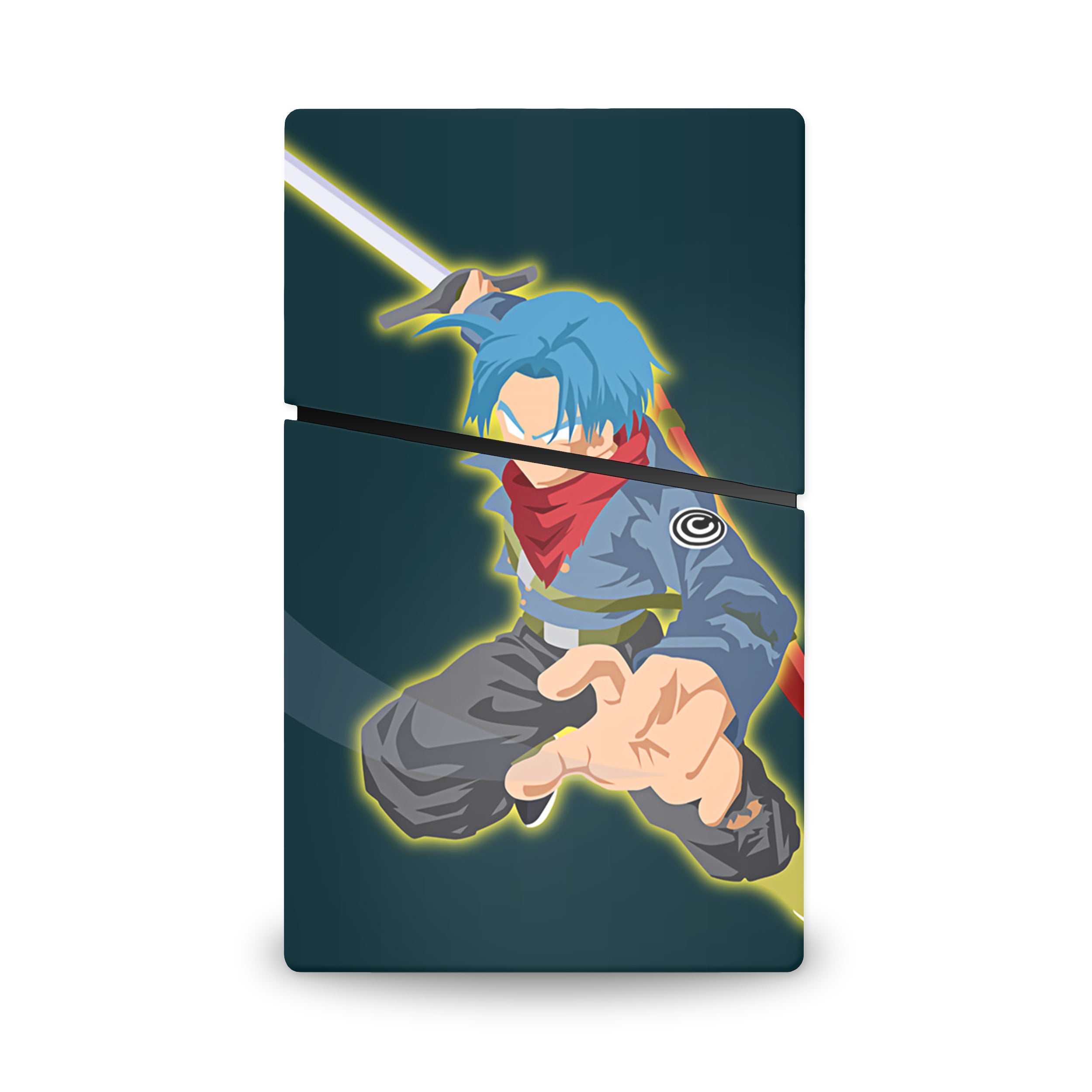Time Warrior v1 PS5 Slim Digital Skin - Anime-inspired design