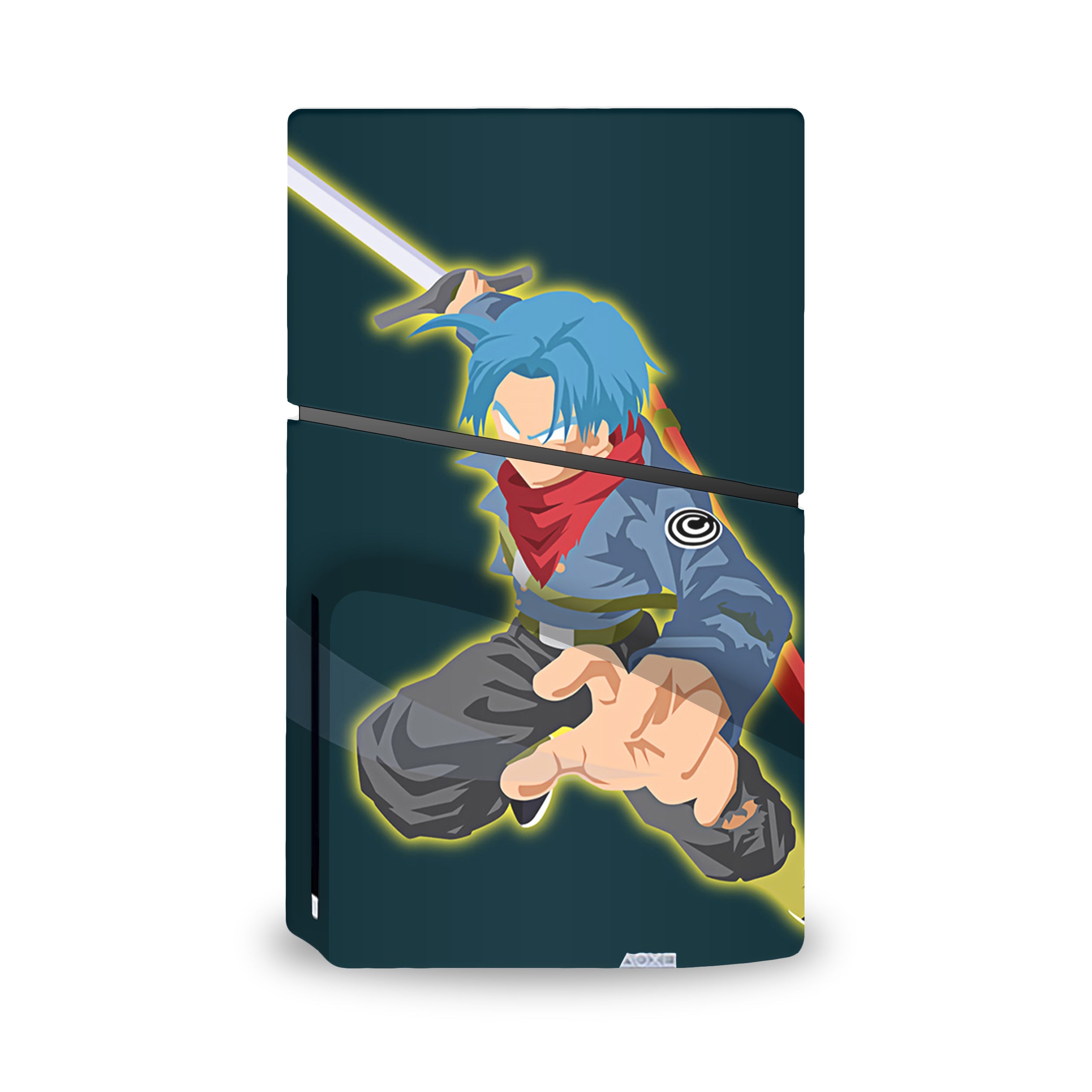 Time Warrior v1 PS5 Slim Skin - Anime-inspired design