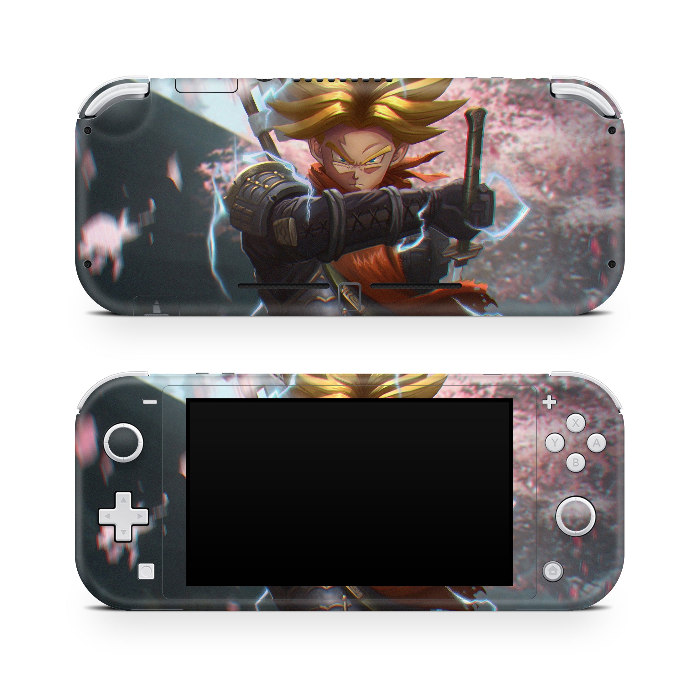 Time Warrior v2 Nintendo Switch Lite Skin - Anime-inspired design